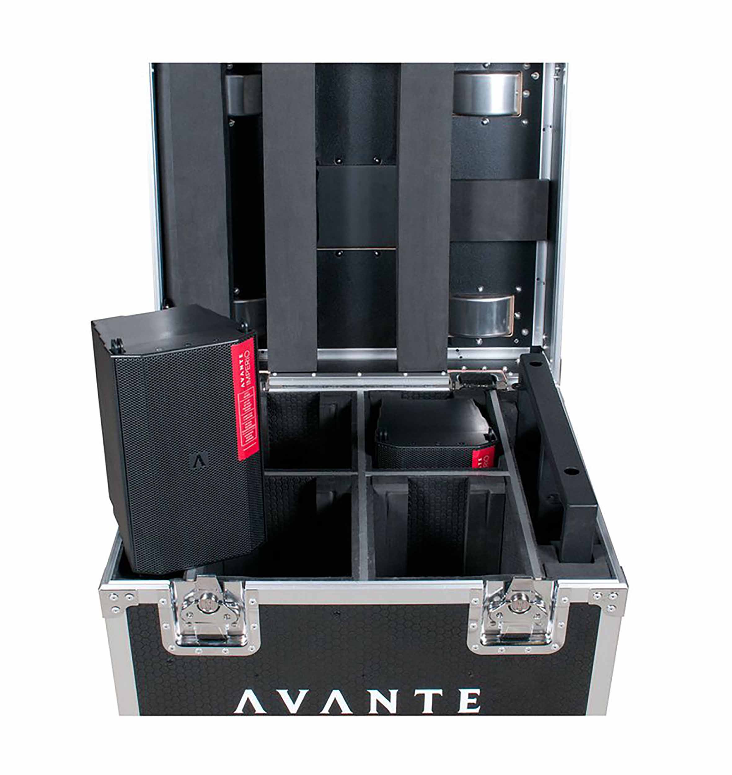 Avante Audio Imperio QRC Roadcase with Casters by Avante