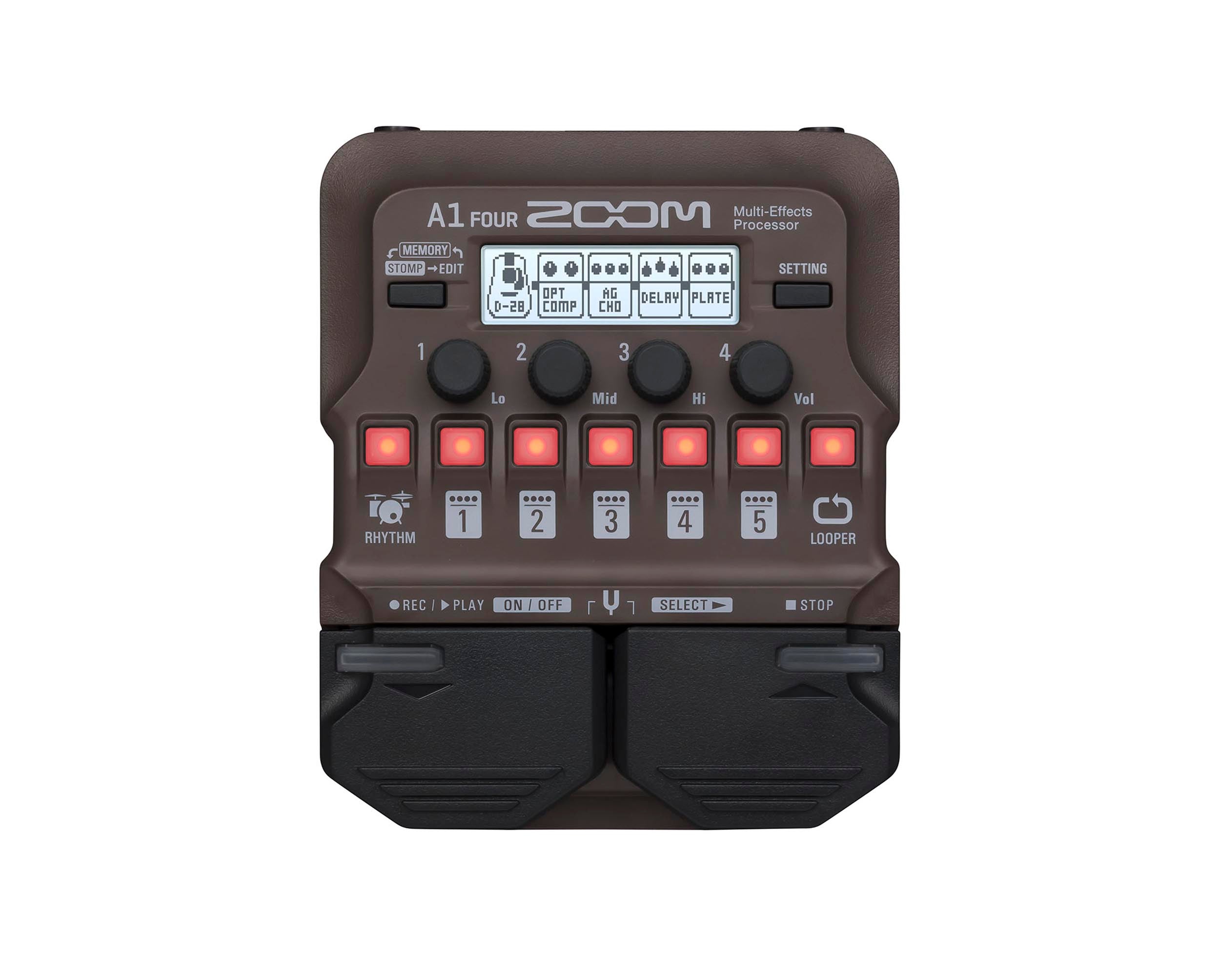 Zoom A1 Four, Acoustic Multi-Effects Processor by Zoom