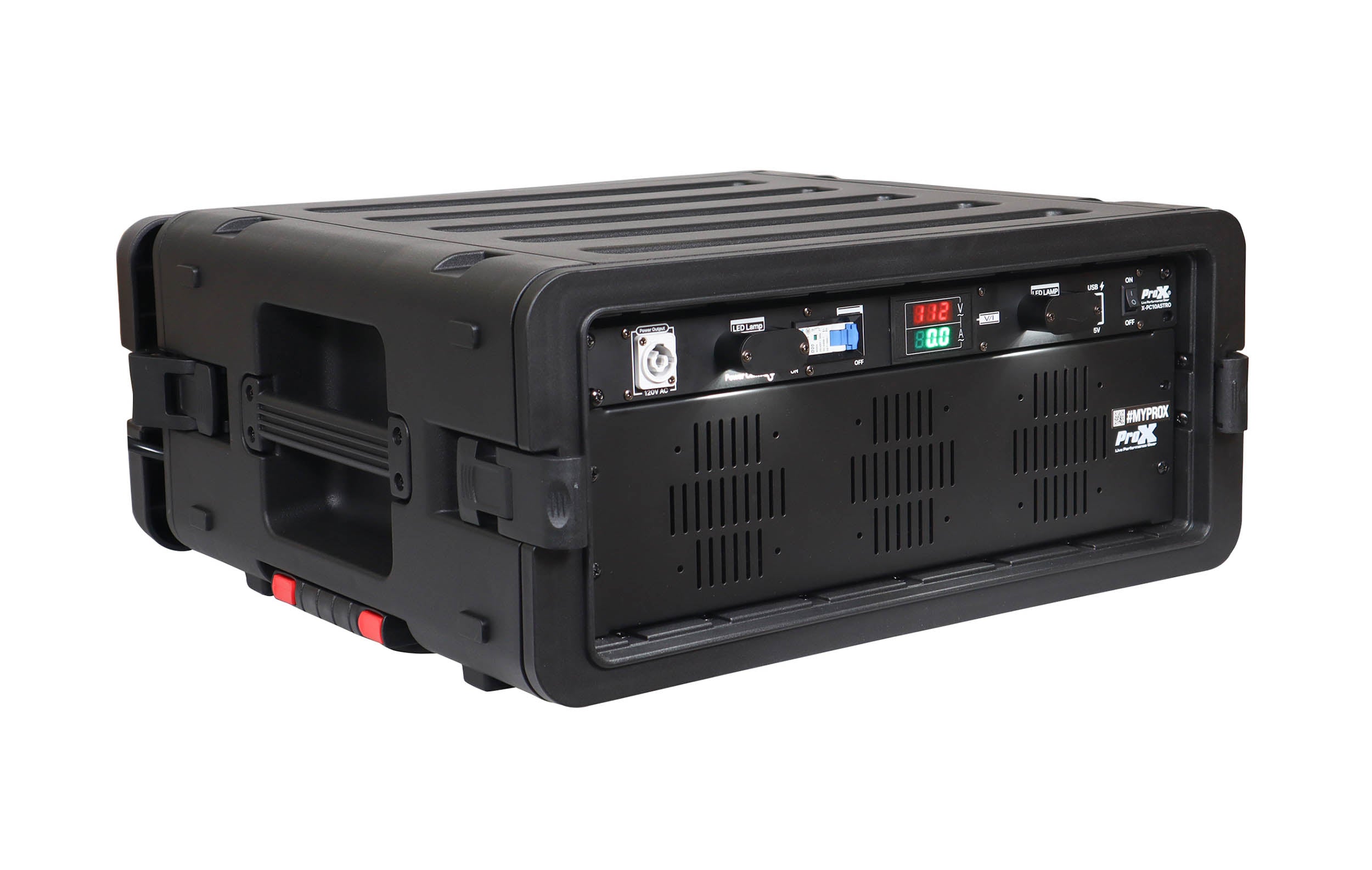 ProX X-PC10ASTRO, 10-Channel Power Rear Panel Center - 1U Rack Mountable by ProX Cases