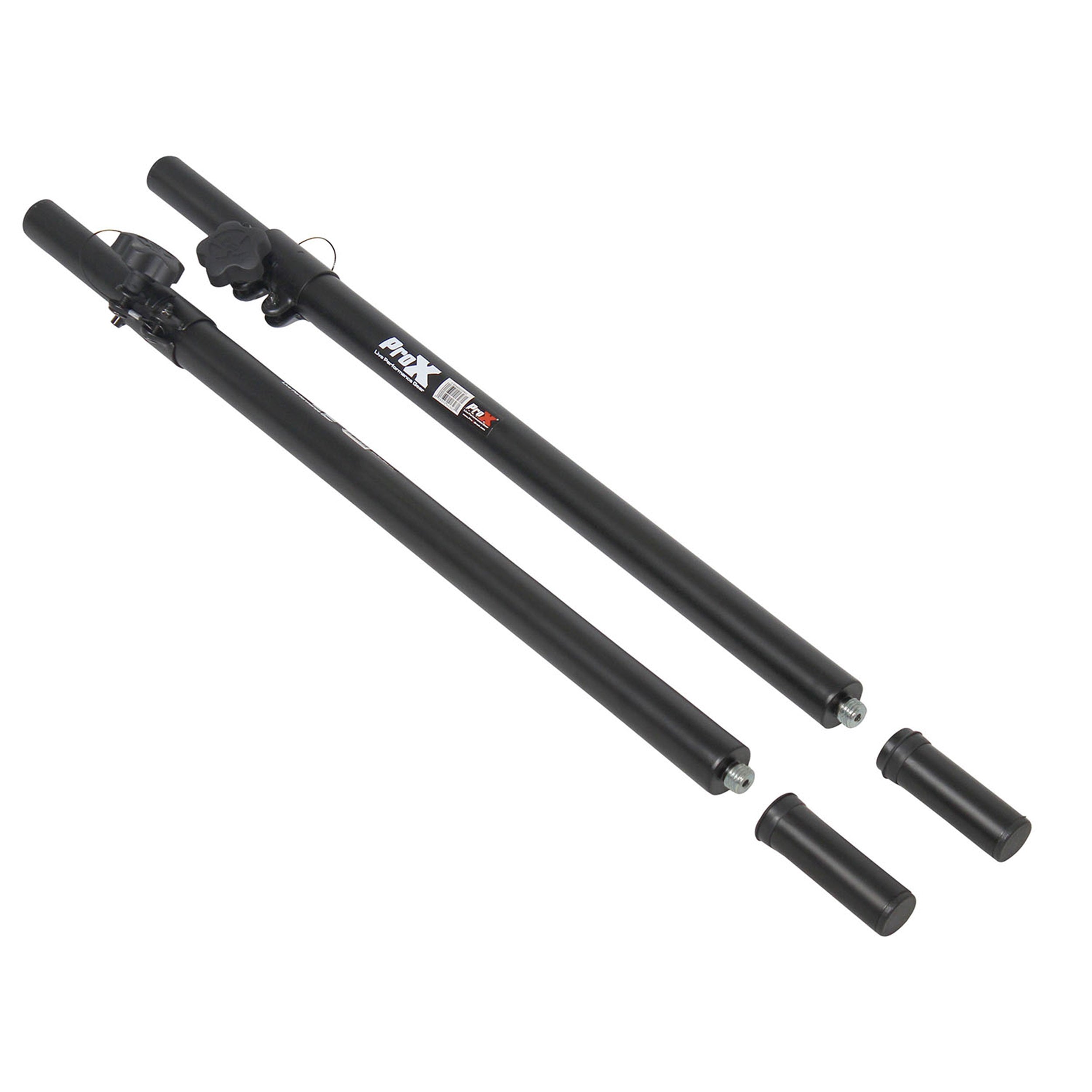 ProX X-SPAM20X2 PKG, Set of 2, 20mm Threaded Deluxe Subwoofer Pole Mount with 1 3/8 I Inch Adapter by ProX Cases