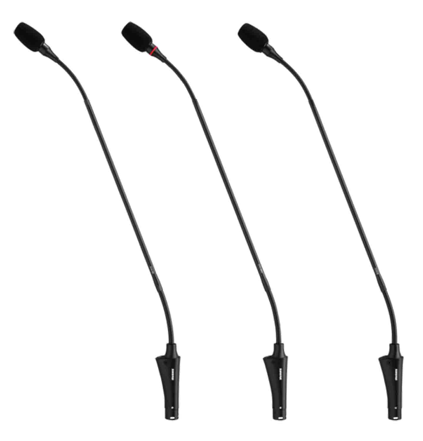 Shure CVG18-B/C Gooseneck Cardioid Microphone with Inline Preamplifier - 18 Inch by Shure