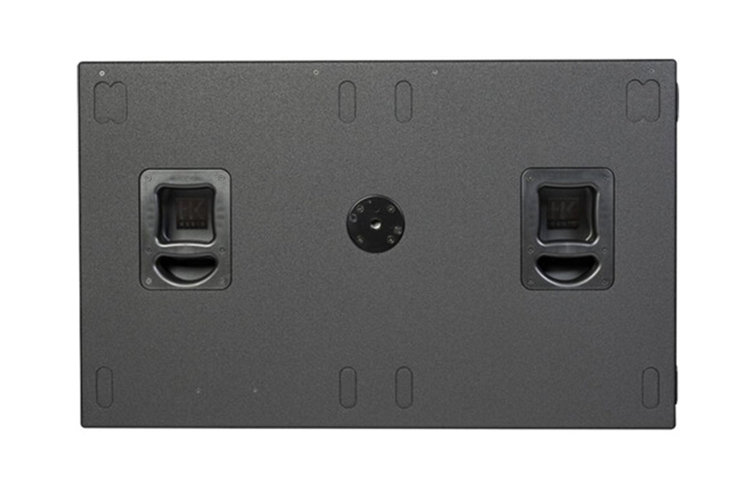 HK Audio L9-118SUBBA, Powered 1100W 18" Dual Vented Bandpass Subwoofer - Black by HK Audio