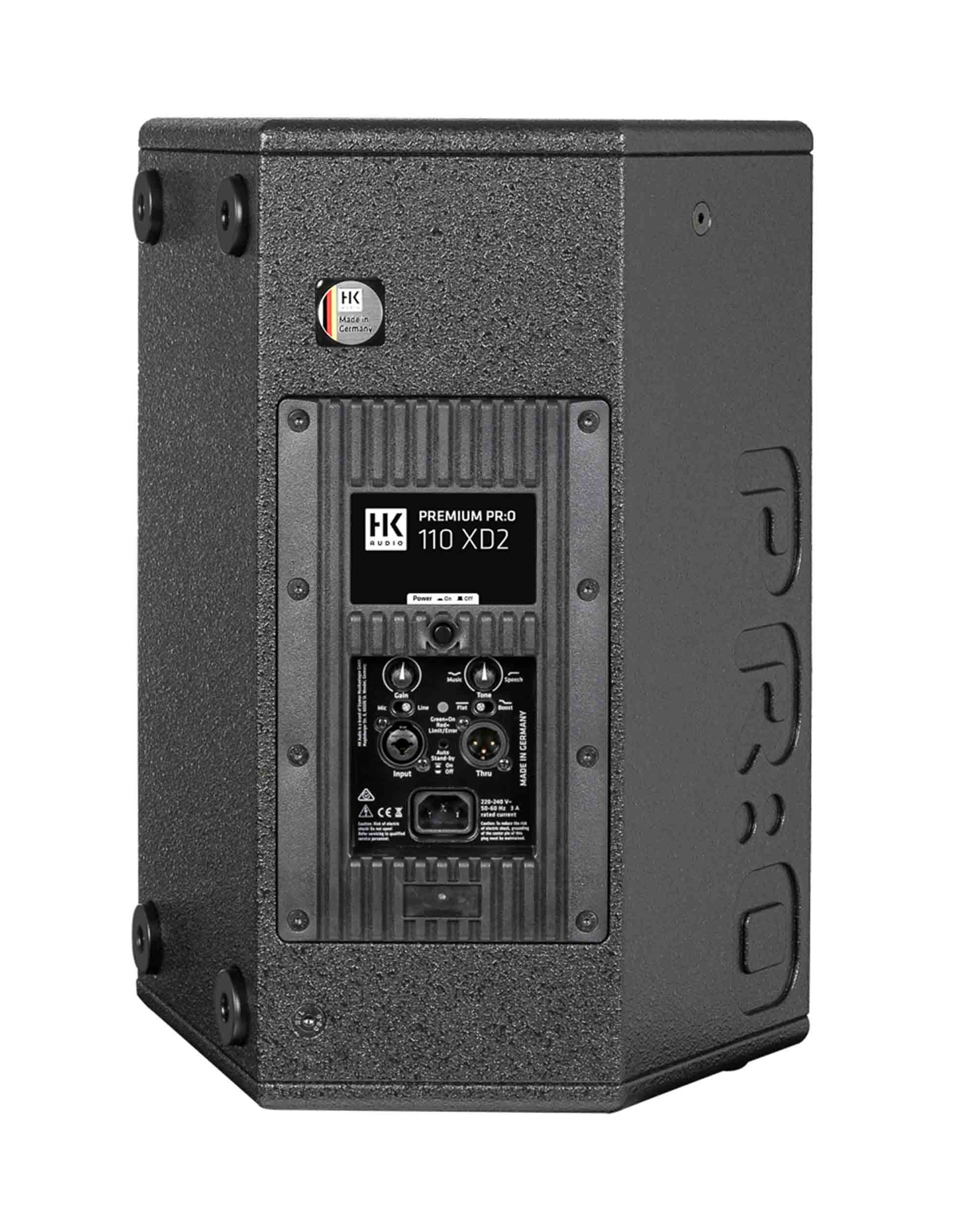 HK Audio PR:O 110 XD2 Compact 10″/1″ Full Range Active Speaker - 1200W by HK Audio