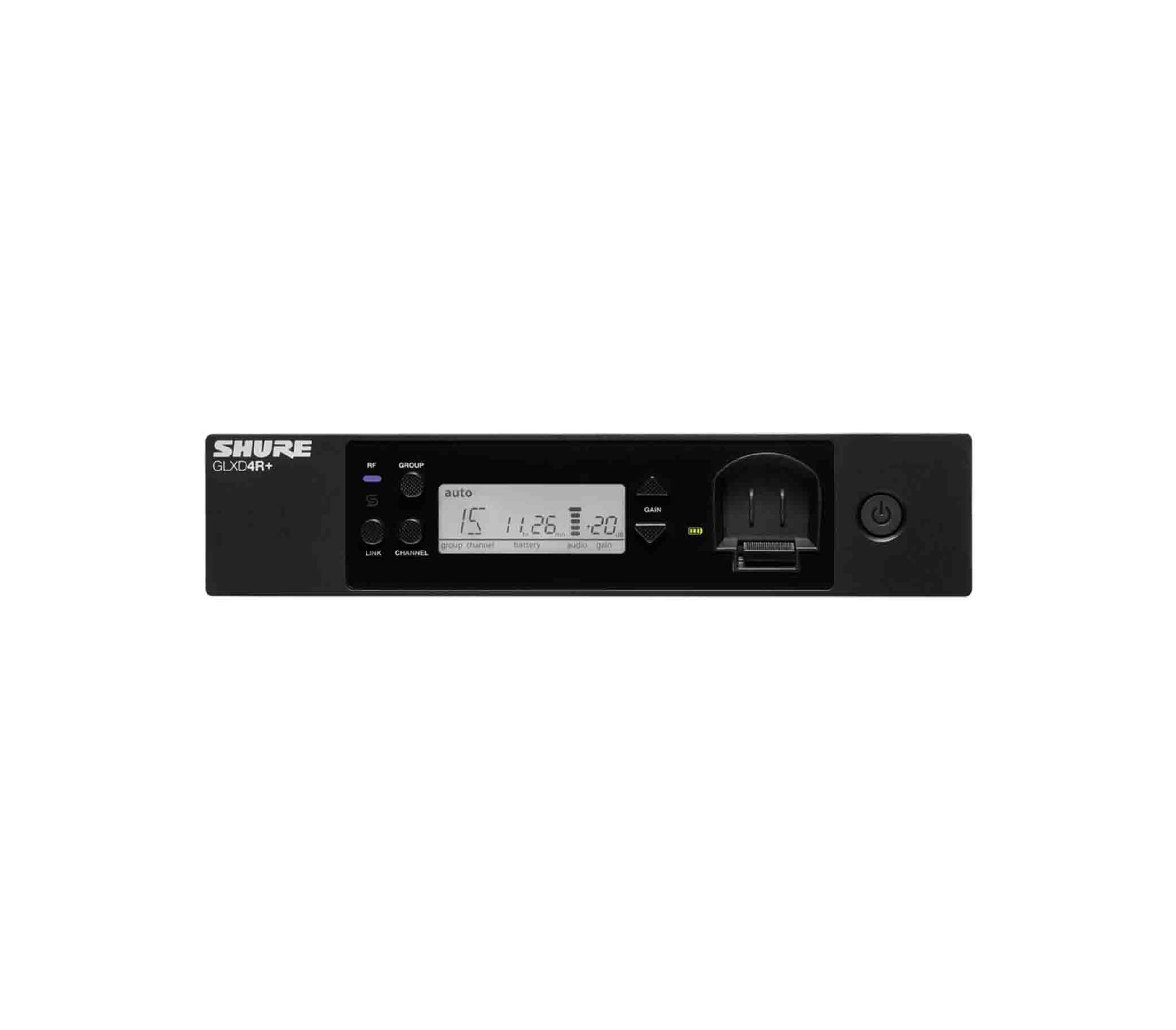 Shure GLXD24R+/SM58-Z3 Digital Wireless Rack System with SM58 Vocal Microphone by Shure