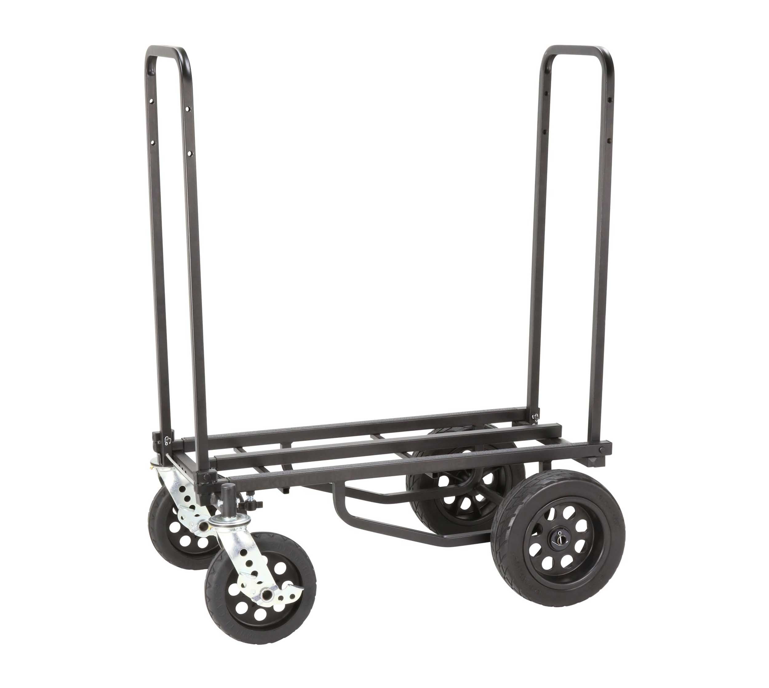 B-Stock Scratch & Dent: Rock N Roller R12STEALTH 8-in-1 Folding Multi-Cart/Hand Truck/Platform Cart by Rock N Roller