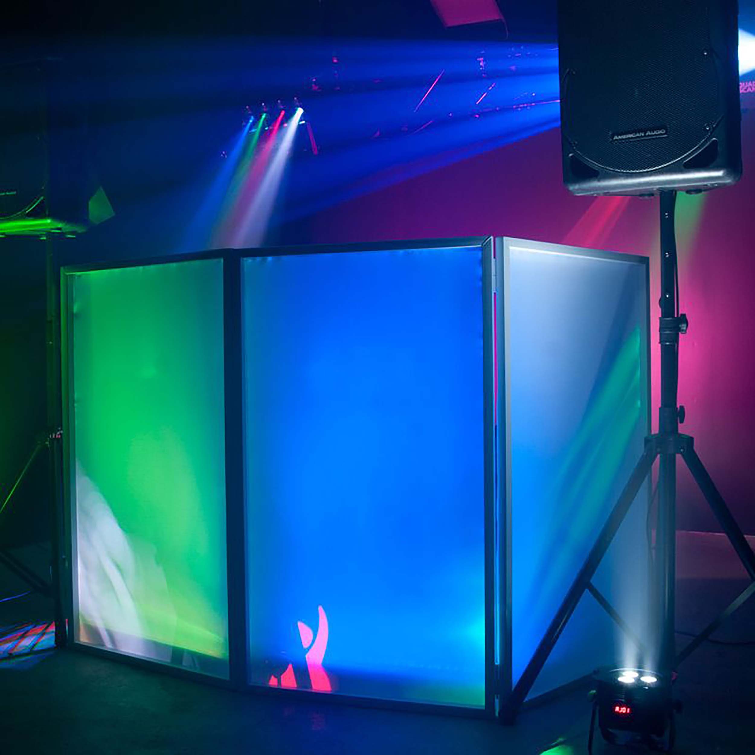 Accu Stand Lightweight and Portable Event Facade 2 W by ADJ