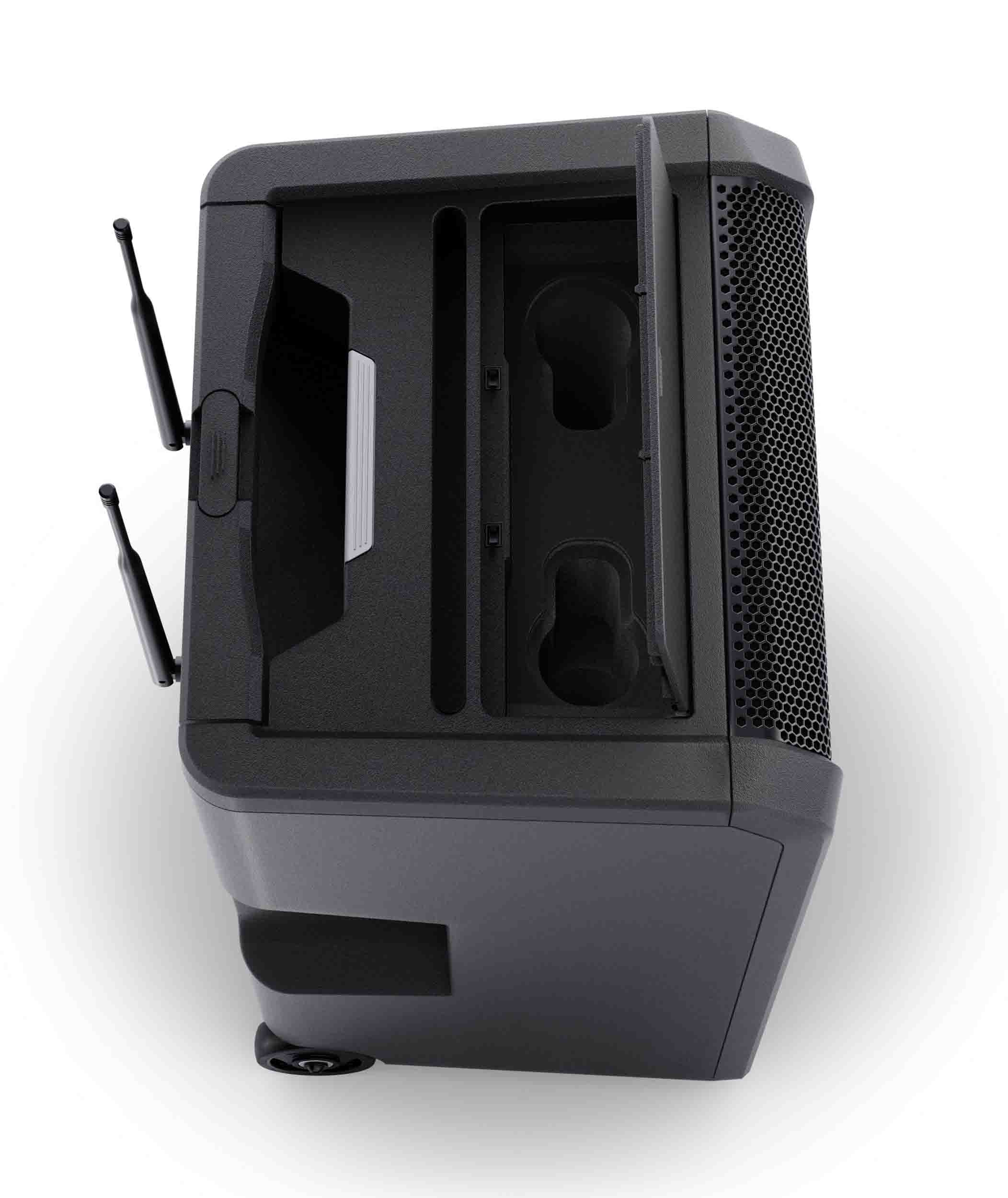 LD System ANNY 10 BPH B5.1, 10" Portable Battery-Powered Bluetooth PA System with Mixer And 1x Headset Microphone Including Bodypack by LD Systems