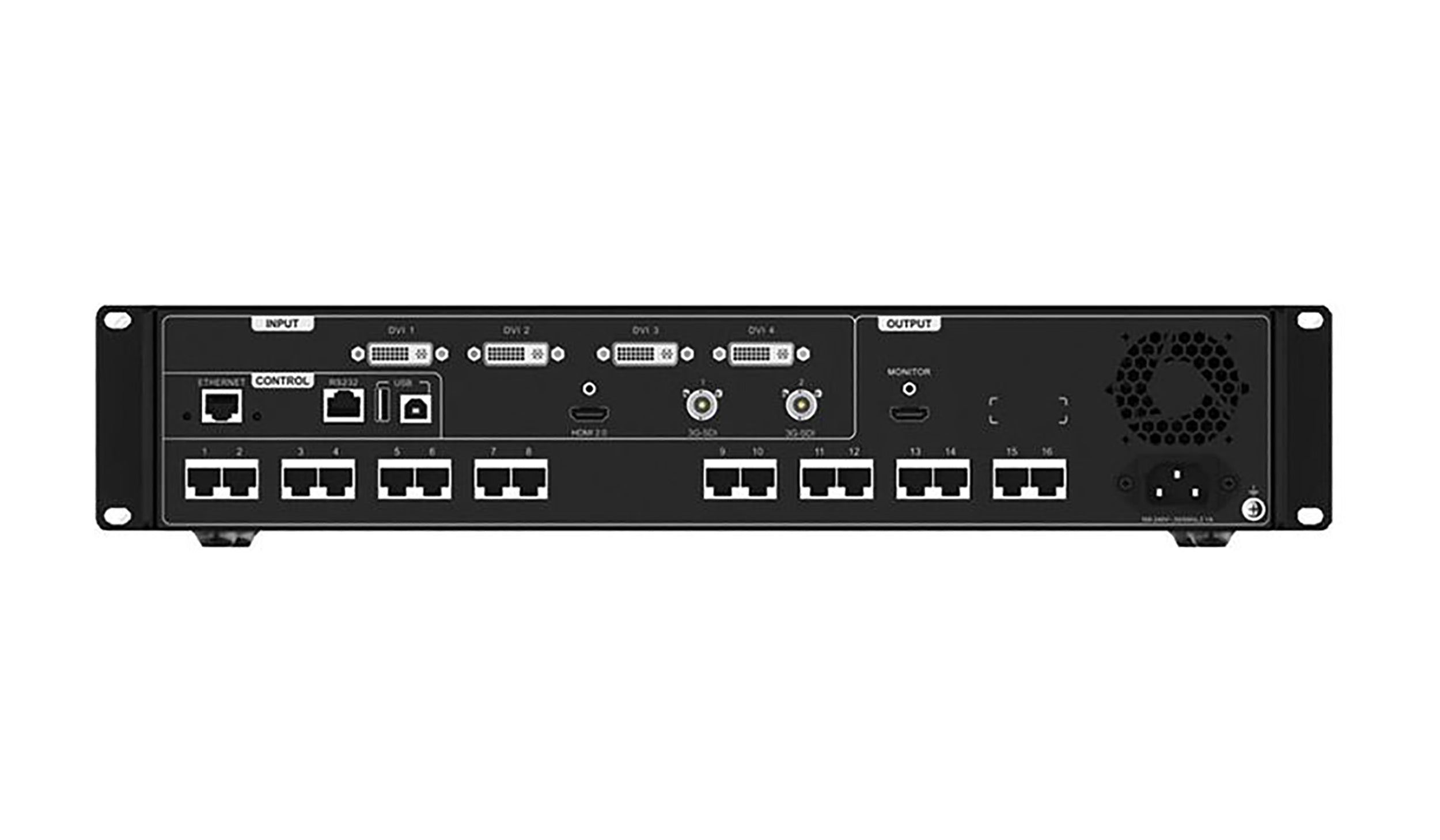 ADJ Novastar VX16S, All-in-One Video Processor by ADJ