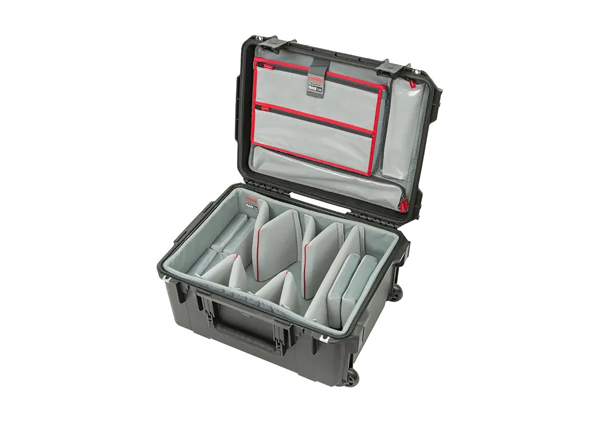 SKB Cases 3i-2015-10DL, iSeries Case with Think Tank Video Dividers and Lid Organizer - Black by SKB Cases
