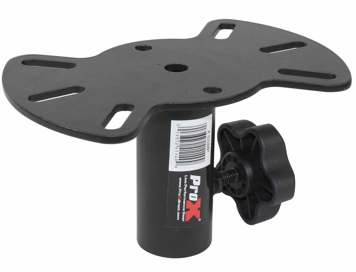 B-Stock: ProX X-SSMP-BLK Speaker Stand Mounting Plate for Speakers and Accessories by ProX Cases