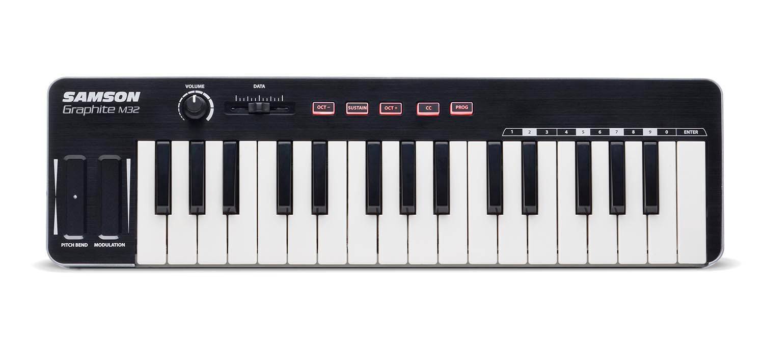 B-Stock: Samson Graphite M32 Mini 32 Key USB MIDI Controller by Samson