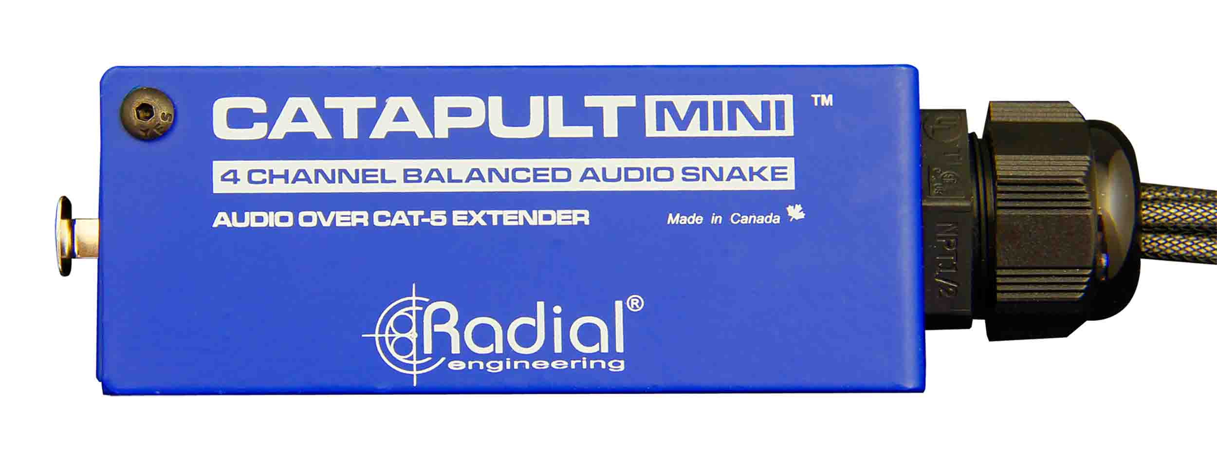 Radial Engineering Catapult Mini 4-Channel Cat 5 Audio Snake by Radial Engineering