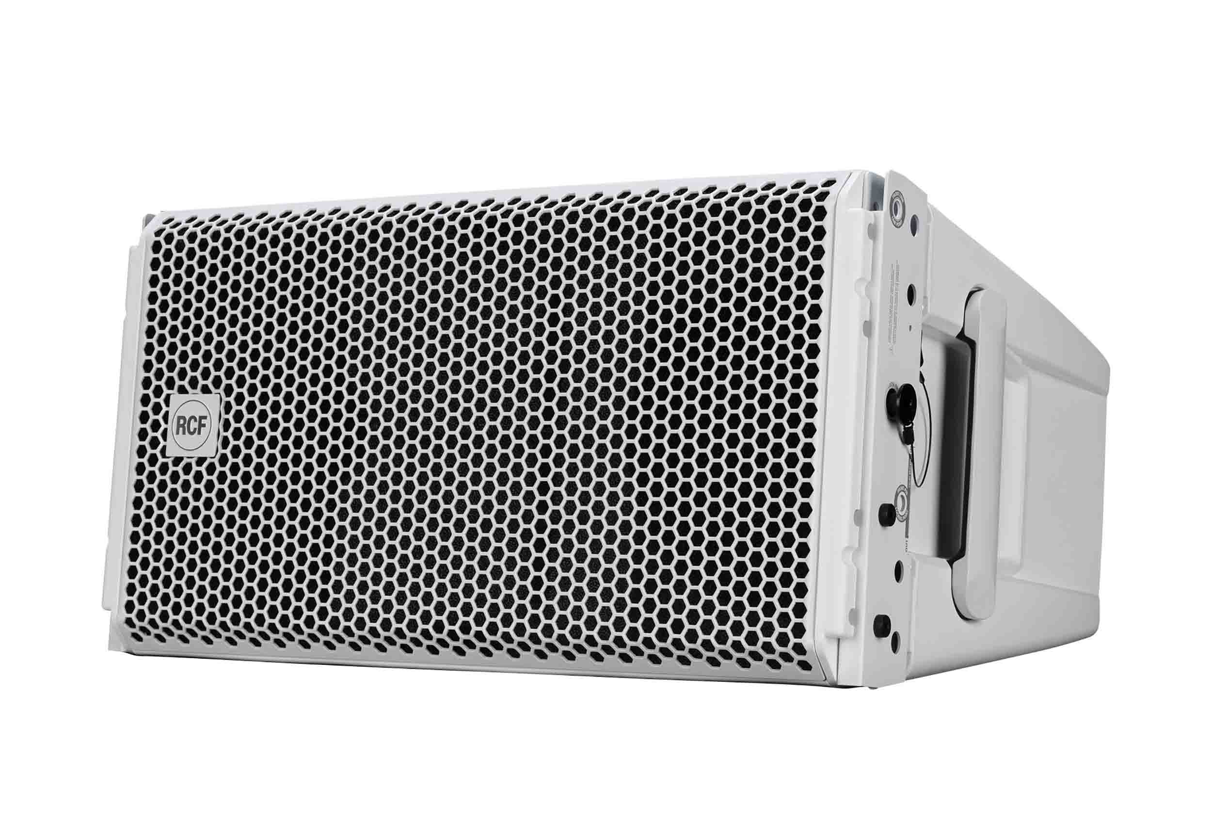 RCF HDL28-A W, 2-Way 2200-Watt Active Line Array Speaker - White by RCF