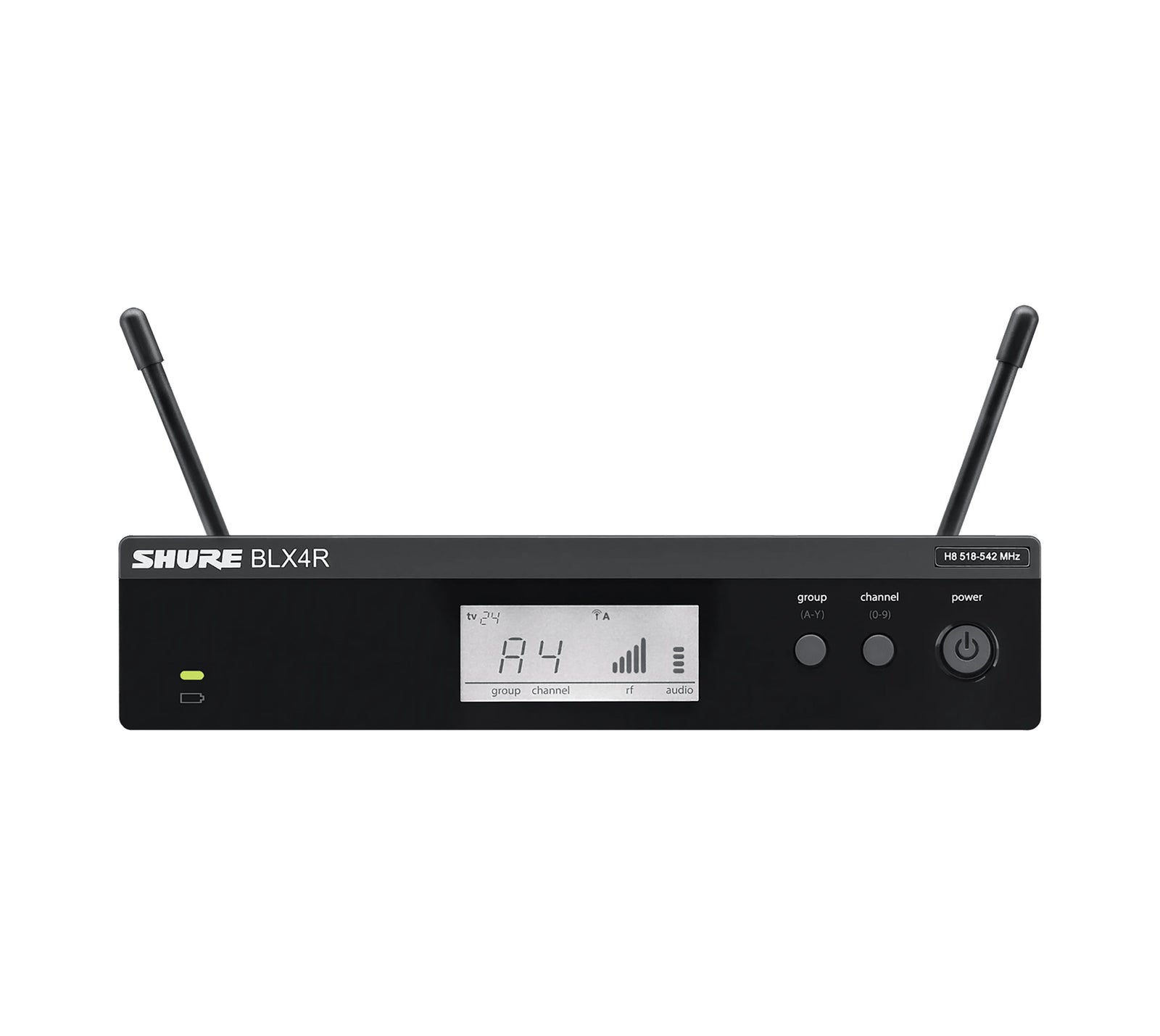 Shure BLX14R/B98 Wireless Rack Mount Instrument System with Beta 98H/C Clip on Gooseneck Microphone by Shure