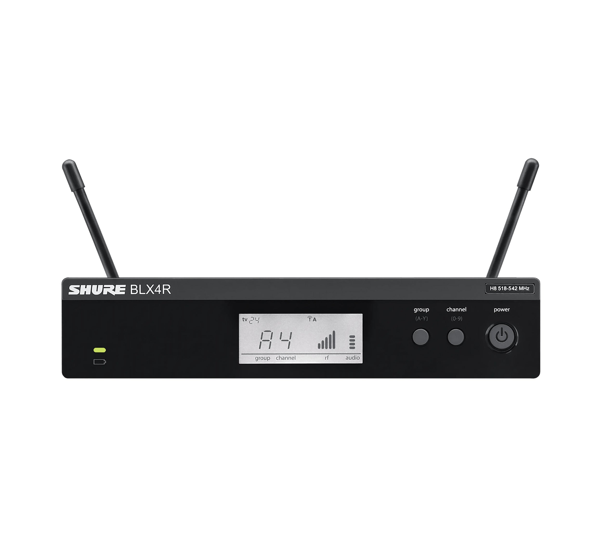 Shure BLX14R/B98 Wireless Rack Mount Instrument System with Beta 98H/C Clip on Gooseneck Microphone by Shure