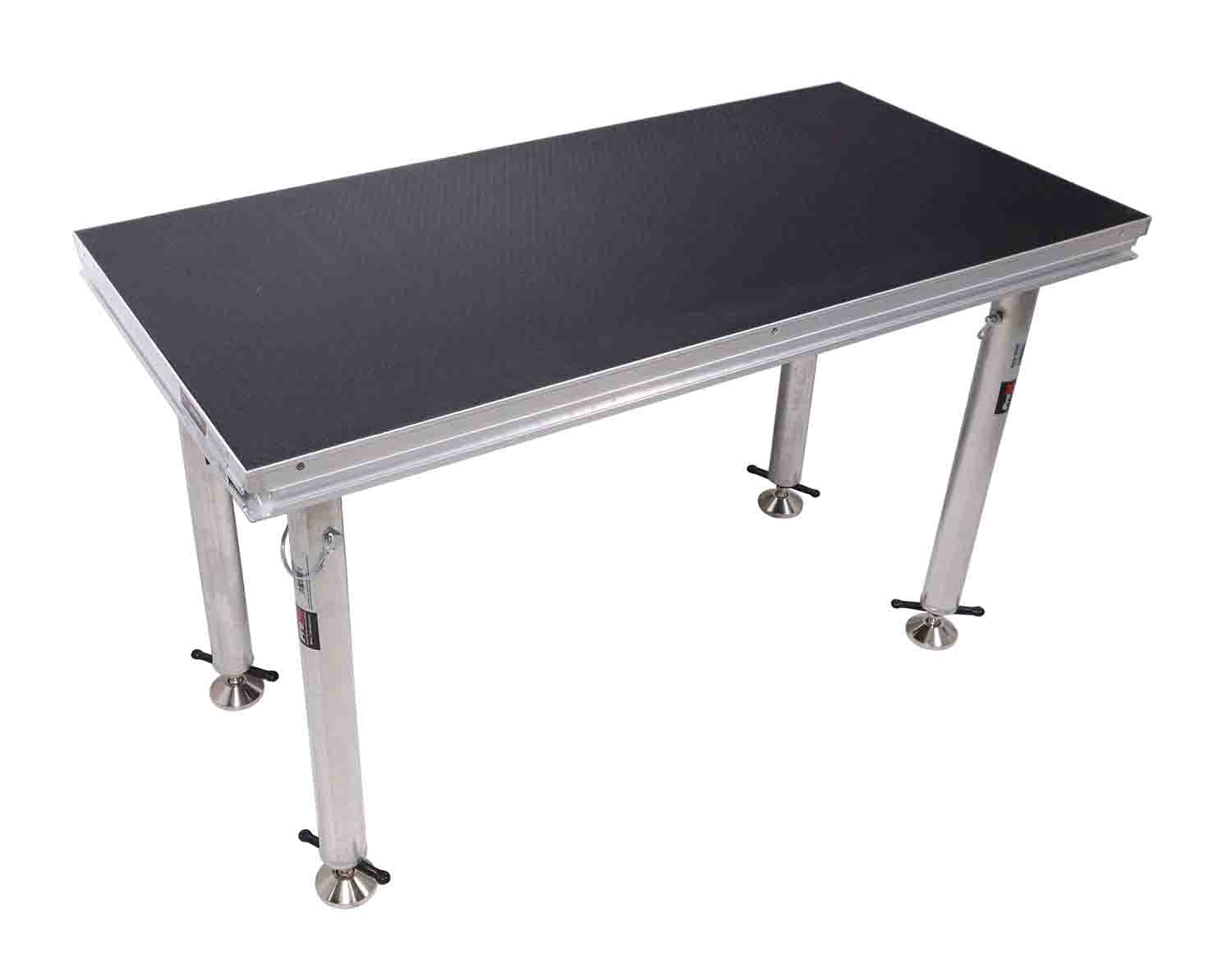 ProX XSQ-2X4MK2 StageQ MK2 2ft X 4ft Heavy Duty Platform with 28 to 48 Inch Height Legs by ProX Cases