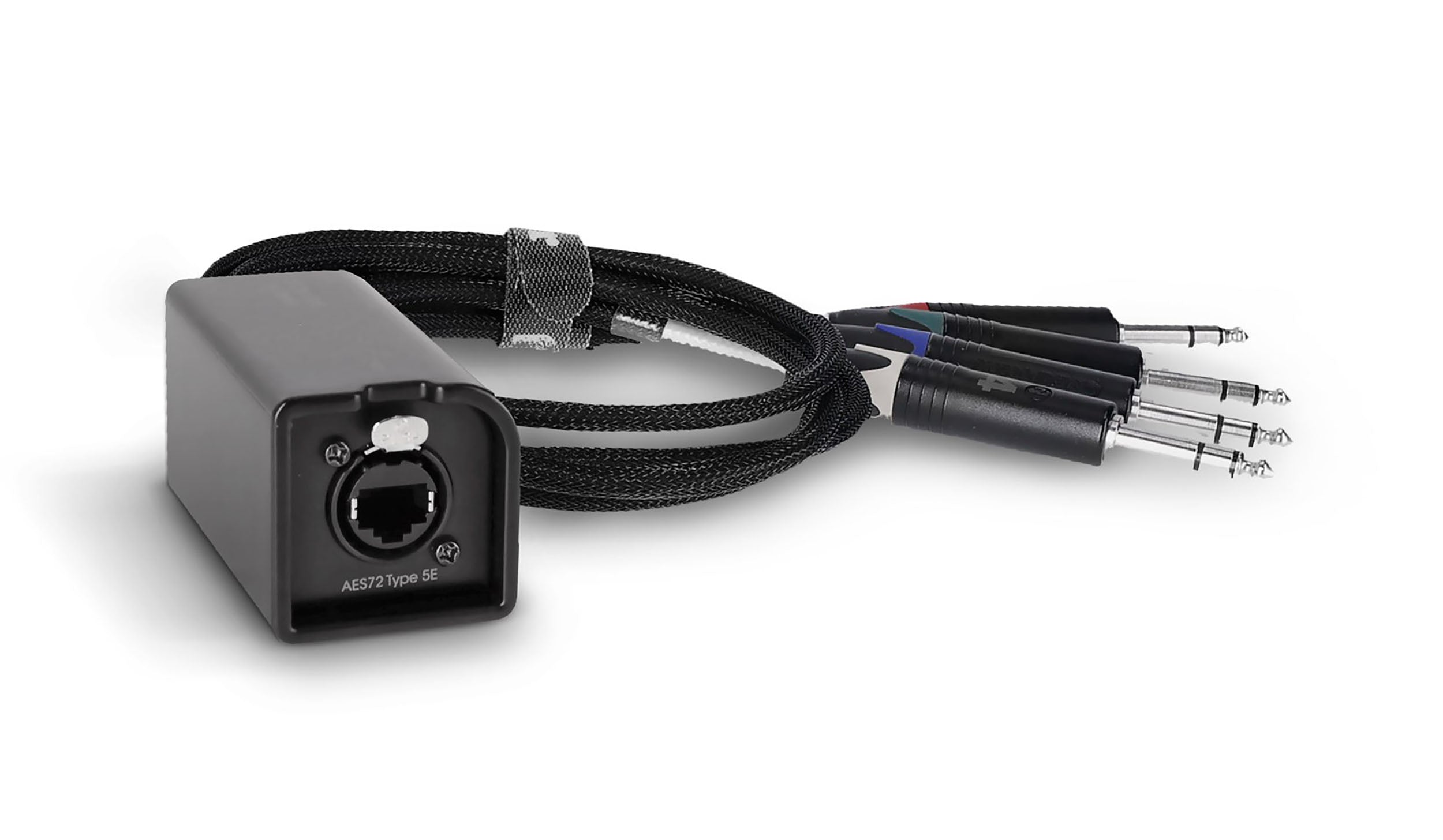 Palmer PAOCLTRSM, Audio over Cat Loom from Ethercon to 4 x 6.3 mm TRS Jack by Palmer