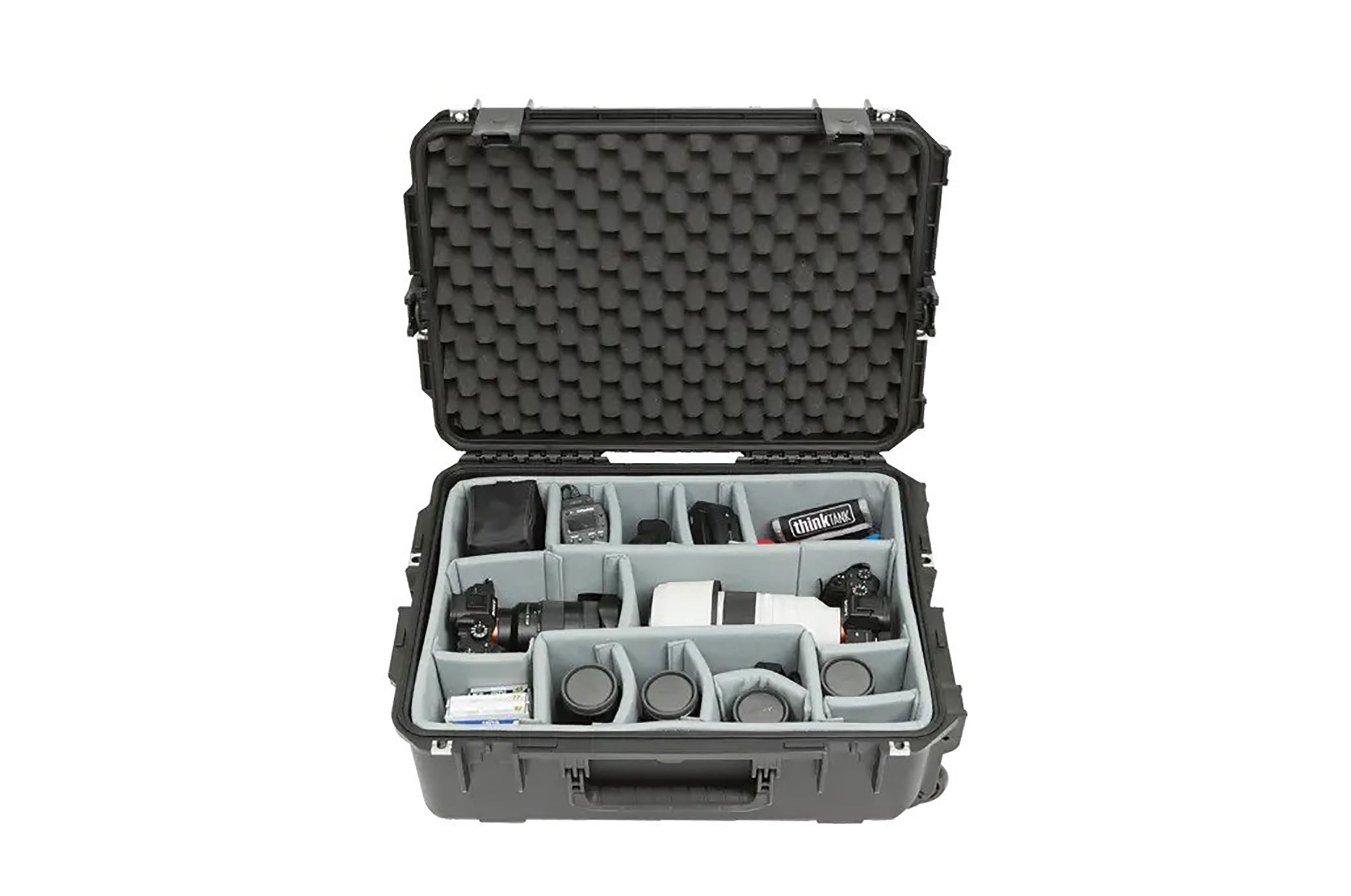 SKB Cases 3i-2215-8DT, iSeries Utility Case with Wheels and Think Tank Photo Dividers - Black by SKB Cases