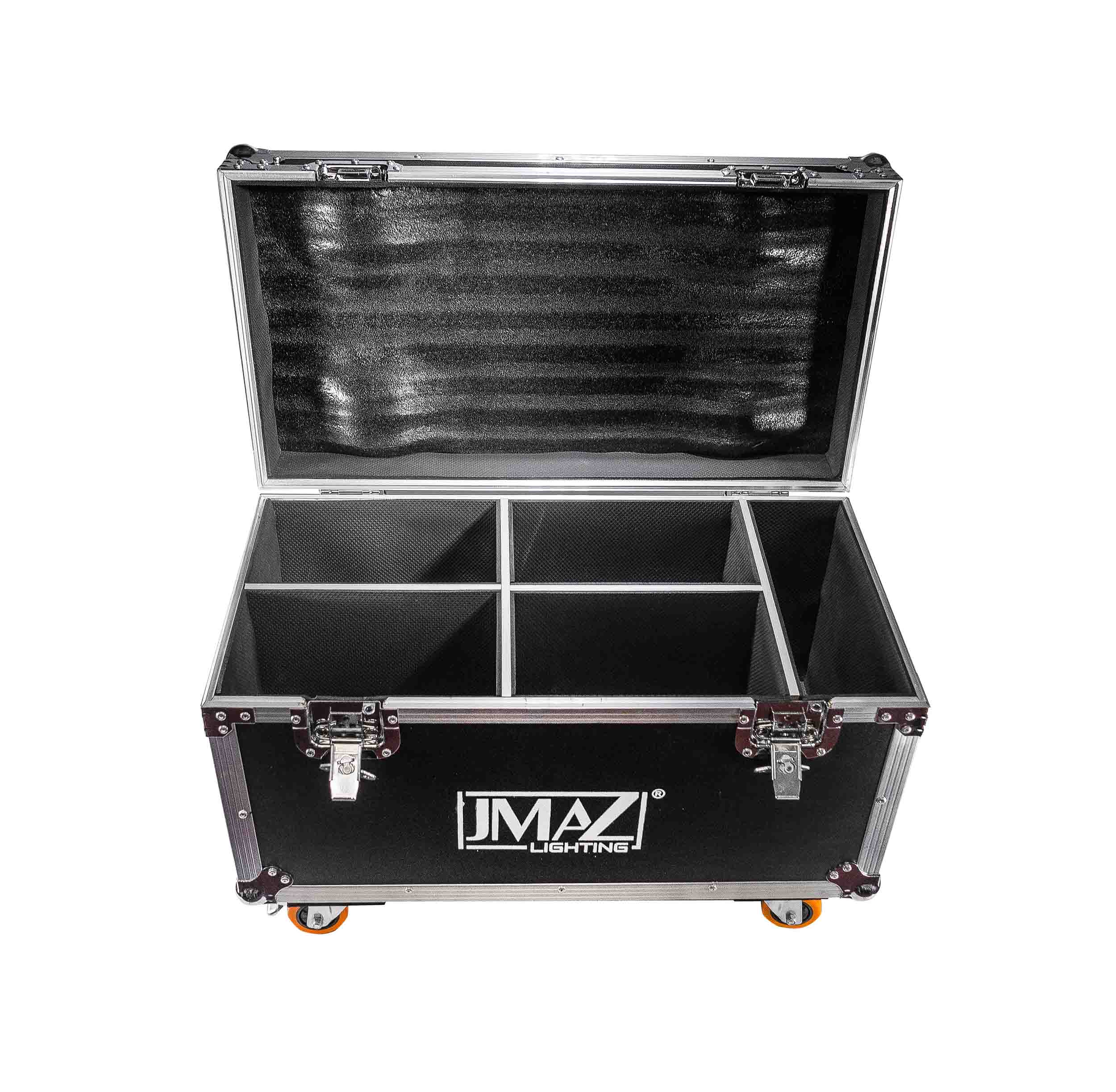 JMAZ JZ7005 4-Unit Road Case for Crazy Beam 40 Fusion Light by JMAZ