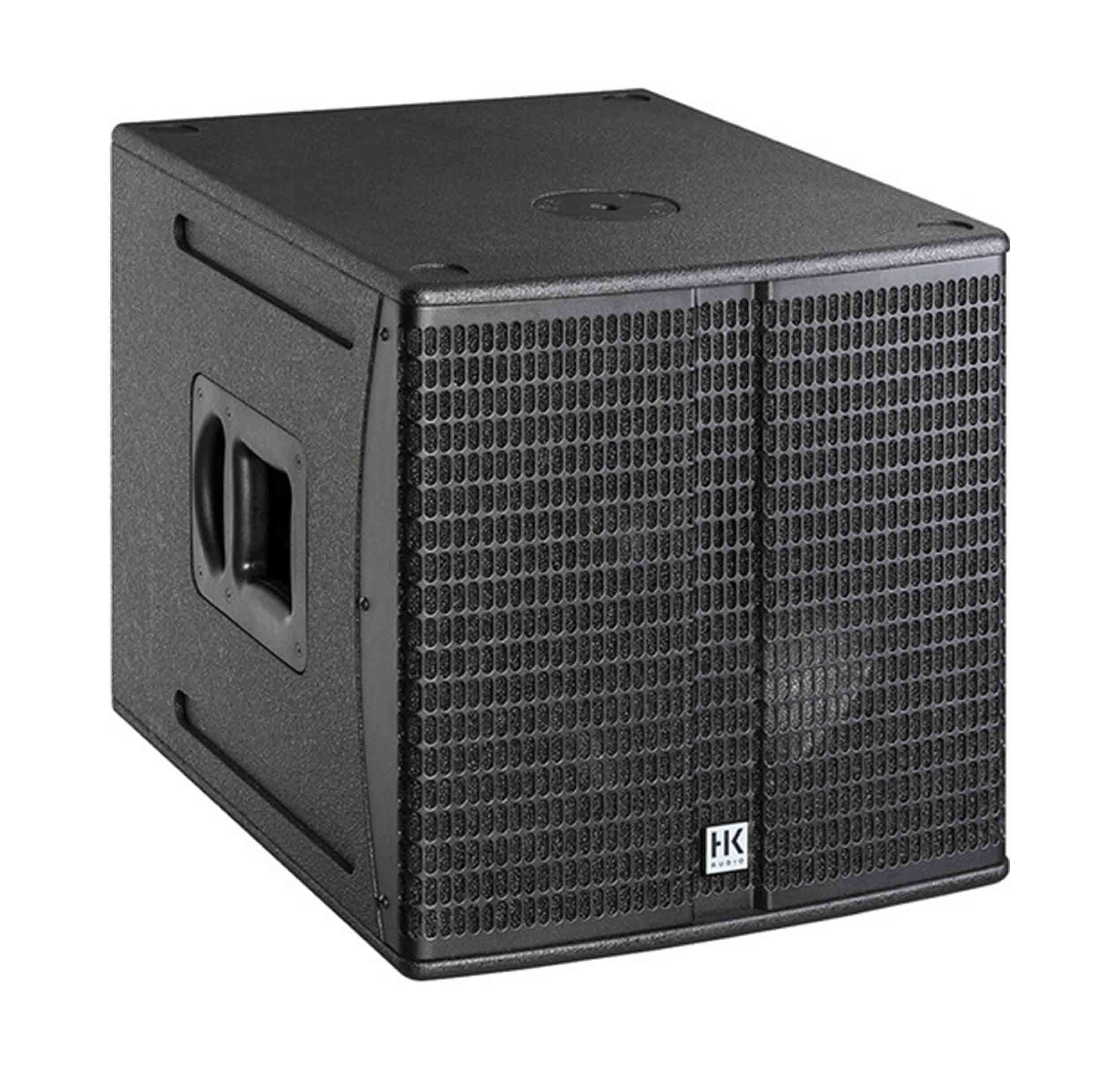 HK Audio LINEAR-SUB-1500-A, 15" Powered Bass Reflex Subwoofer - 1200W by HK Audio