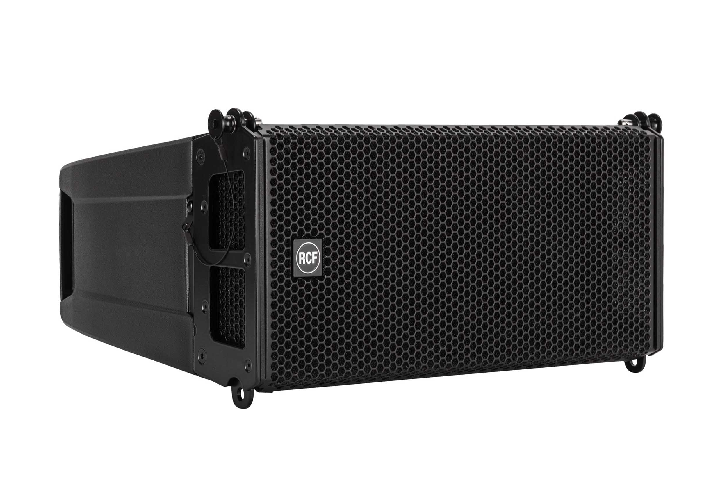 RCF HDL6-A, 1400W Dual 6" Active Line Array Module - Black by RCF