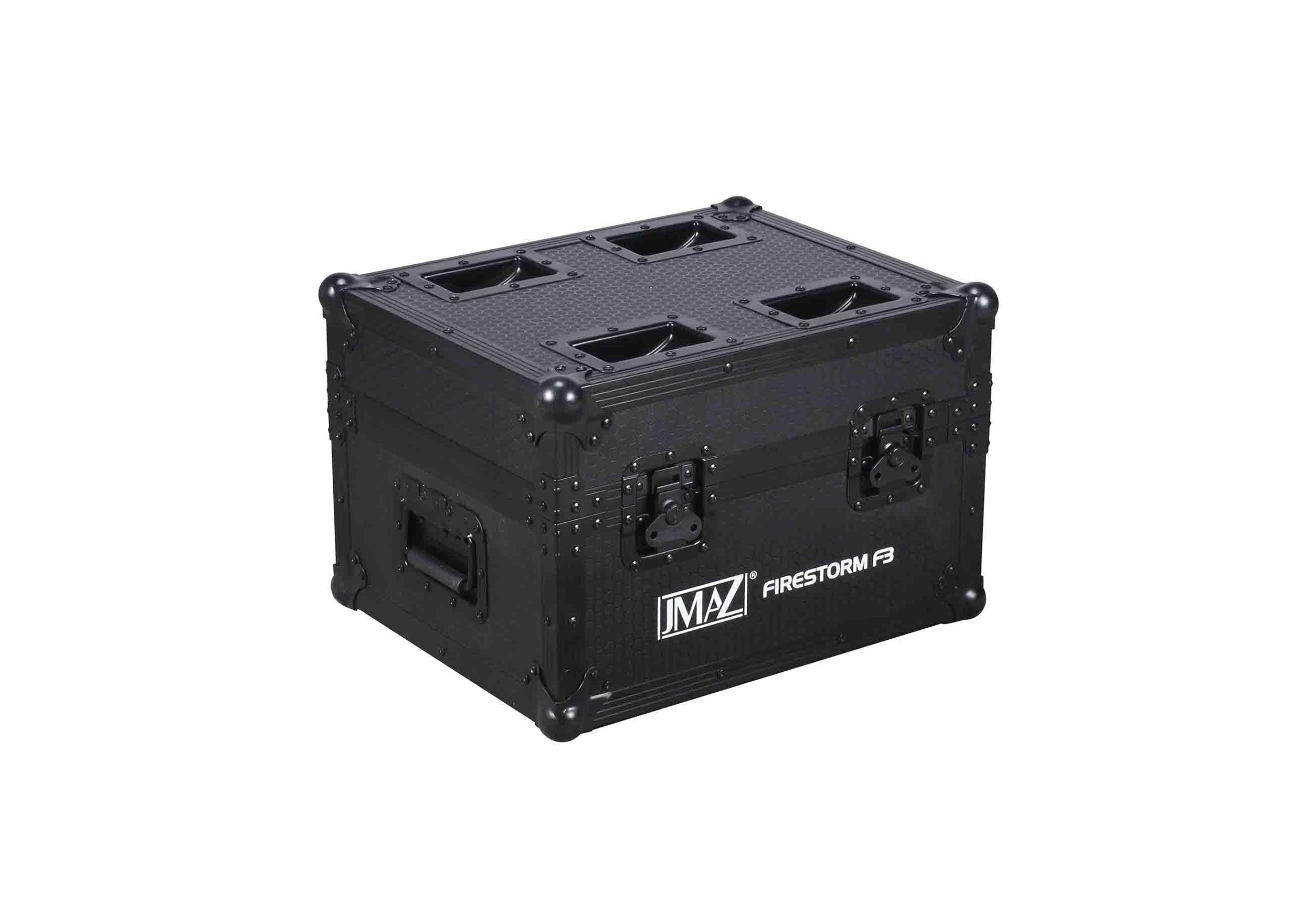 JMAZ JZ4009 2 Firestorm F3 Units in Black Finish, 2 Packs of Granule, and 2 Unit Road Case by JMAZ