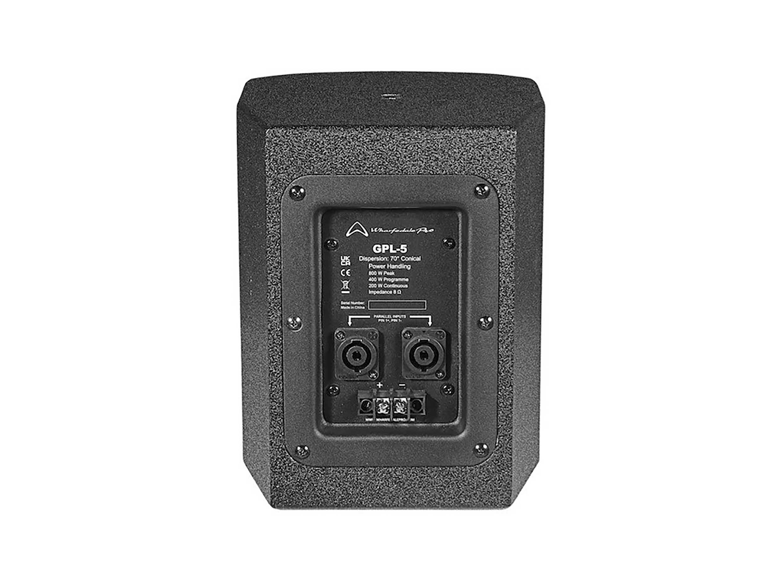 Wharfedale GPL-5 BK, 5-Inches Active Full-Range Speaker by Wharfedale Pro