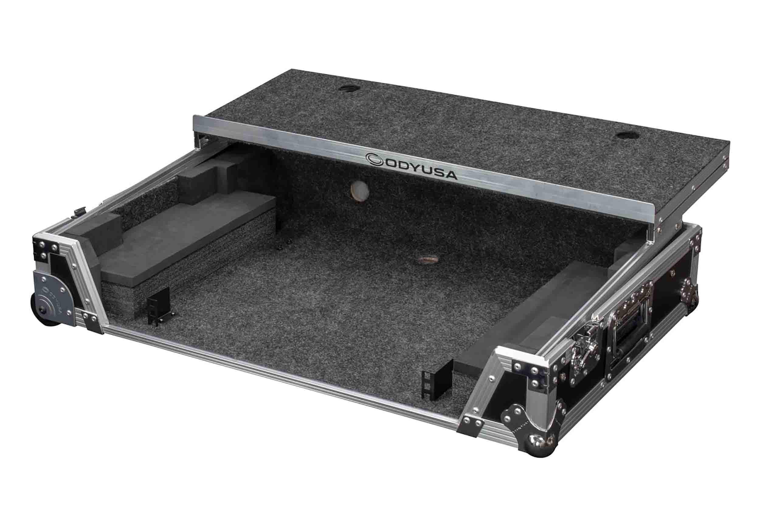 B-Stock: Odyssey FRDDJREV5GPW1U, 1U Case with Wheels for Pioneer DDJ-REV5 with Laptop Glide Platform by Odyssey