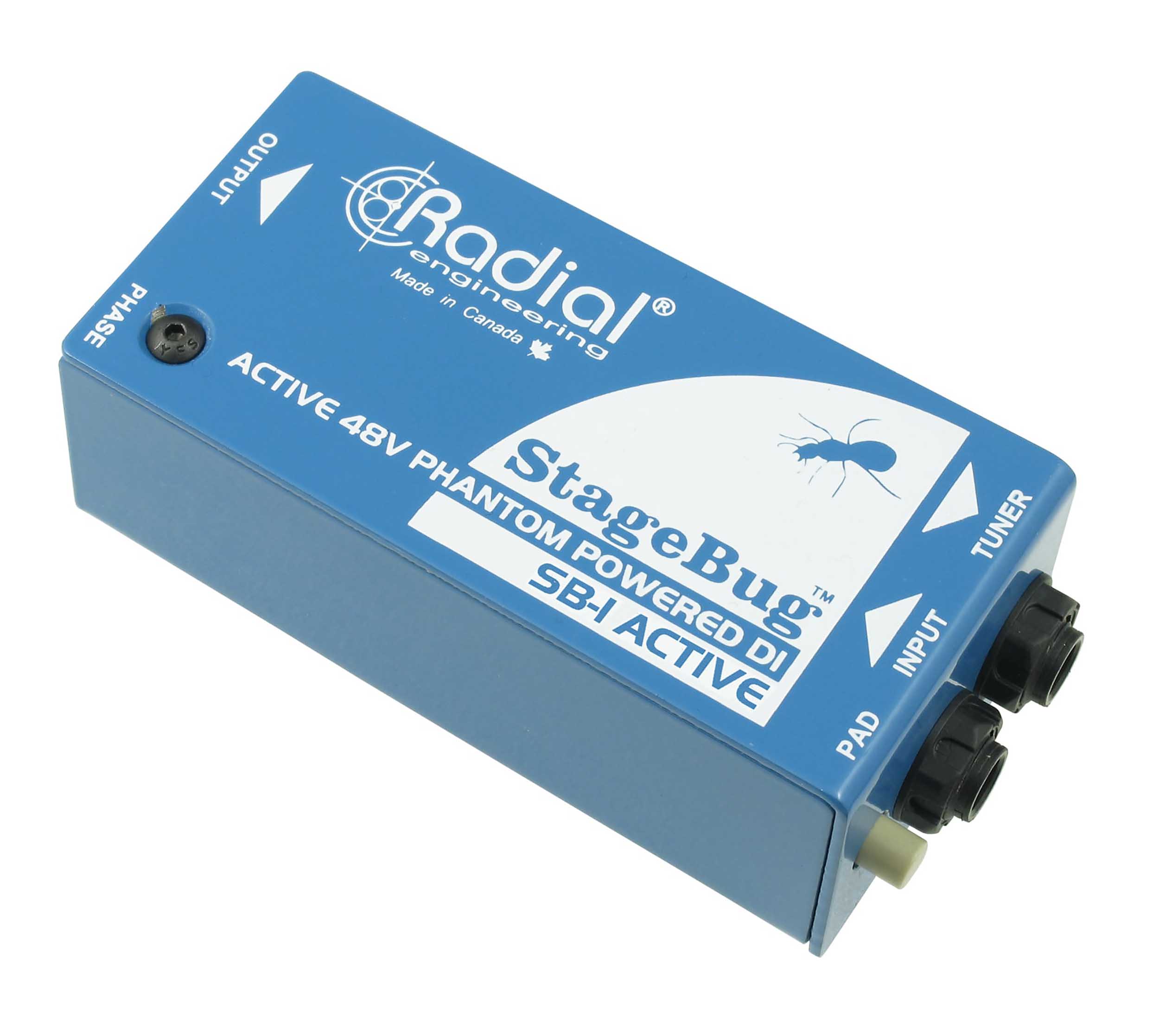 Radial Engineering StageBug SB-1 Compact Active Direct Box by Radial Engineering