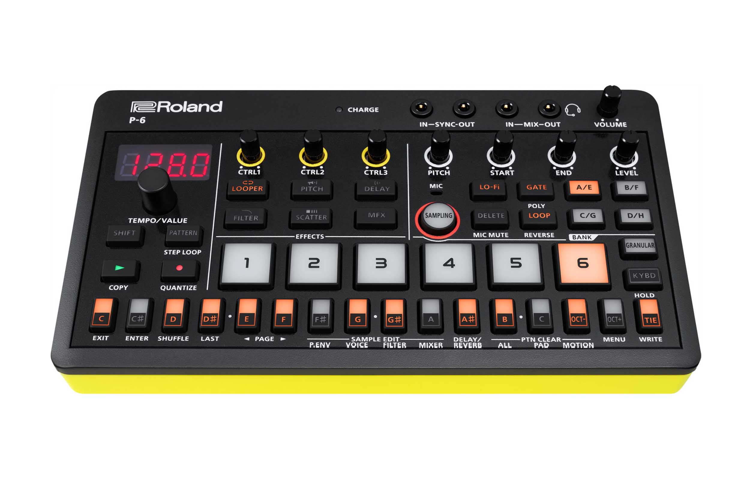 Roland P-6 Pocket Sampler with FX, Granular Engine by Roland