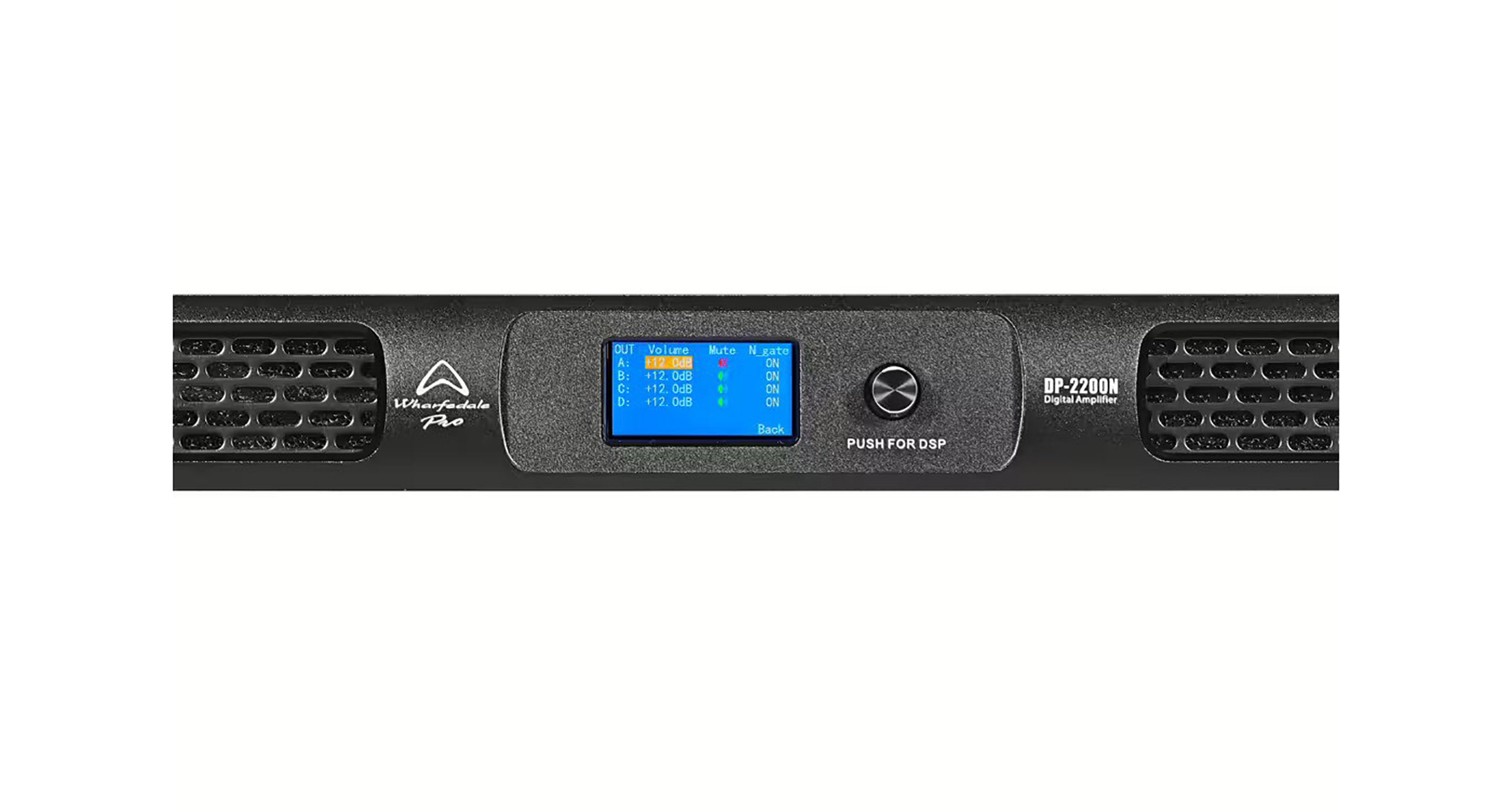 Wharfedale WD-DP-2200N, 8-Ohms Dual Channel Power Amplifier - 2000 Watt by Wharfedale Pro