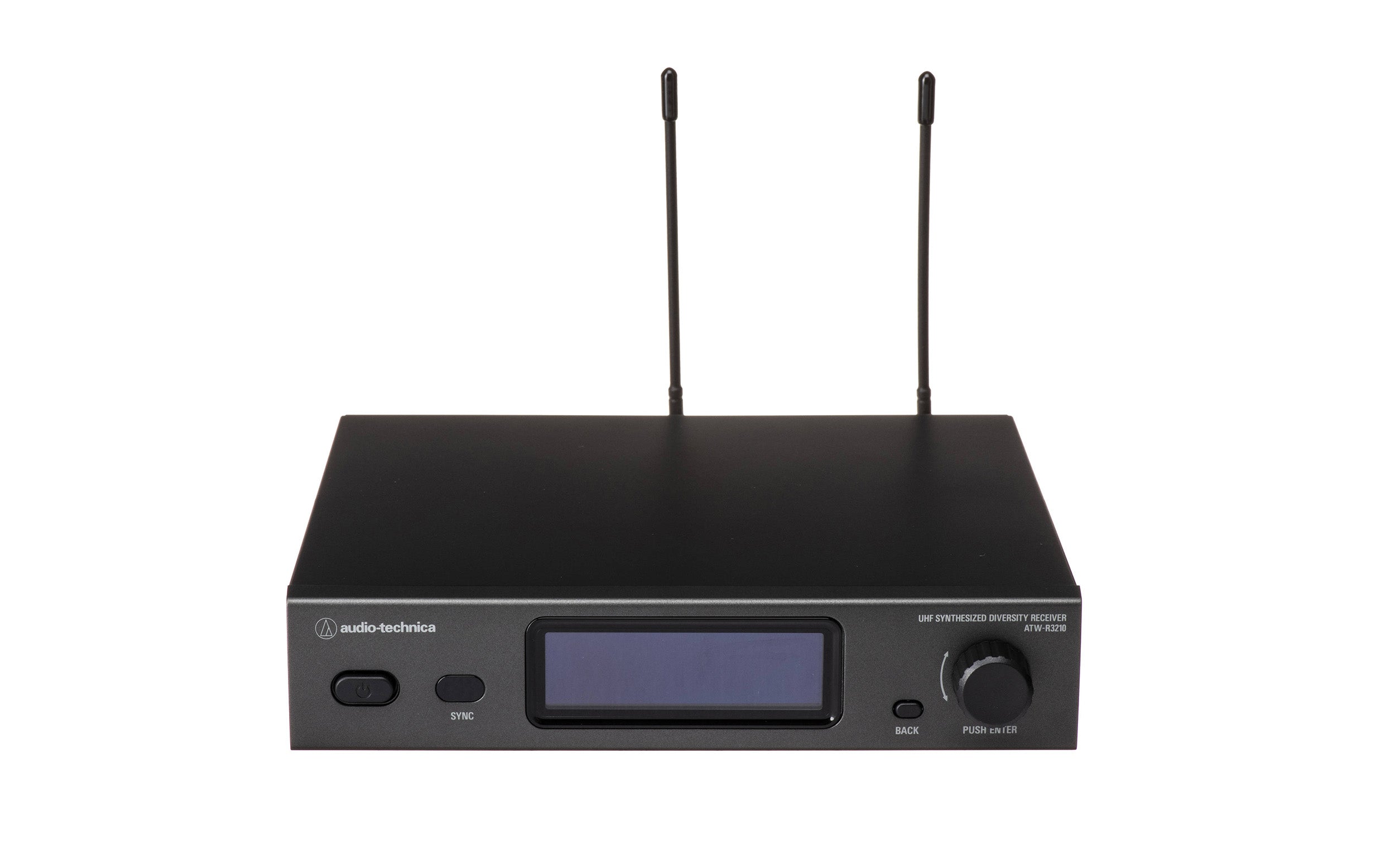 Audio-Technica ATW-3211DE2, 3000 Series Bodypack Wireless Microphone System with No Mic DE2 - 470 to 530 MHz by Audio-Technica