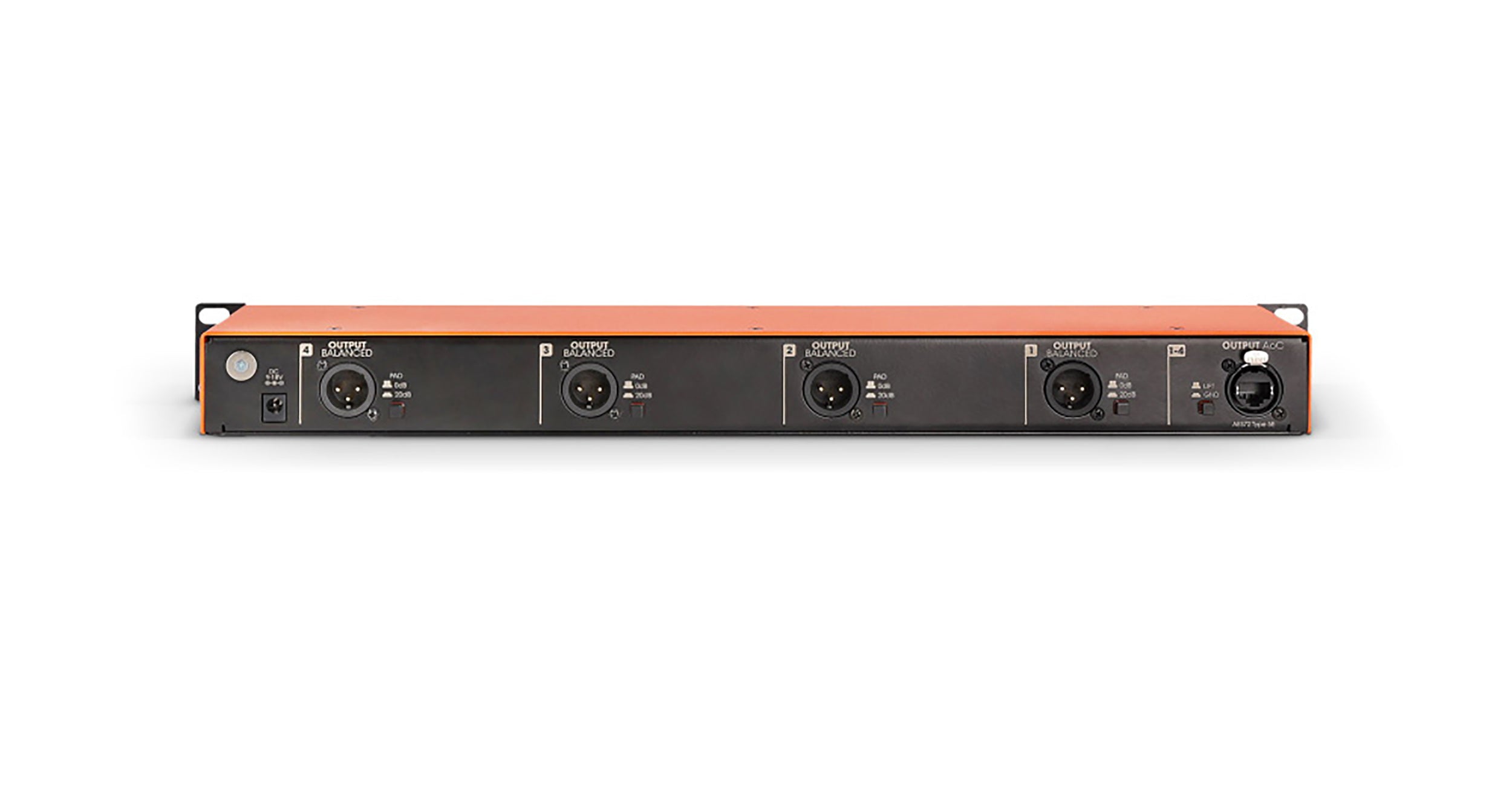 Palmer BRIDGE 4A+, 4-Channel 19" Active DI / Line Isolation Box by Palmer