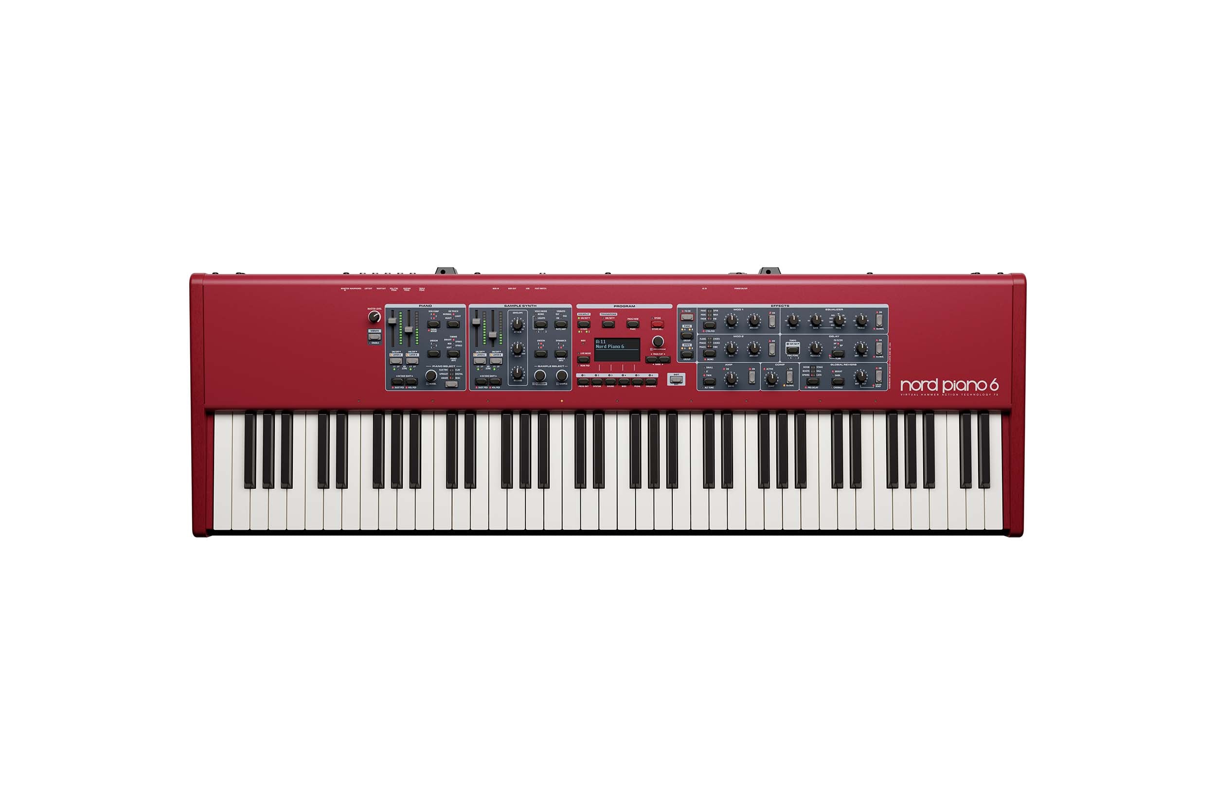 Nord Piano 6, Professional Stage Piano with Triple Sensor Keybed and Advanced Sound Creation by Nord