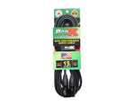 ProX XC-MIC15 Balanced XLR3-F to XLR3-M High Performance Microphone Cable - 15 Feet by ProX Cases