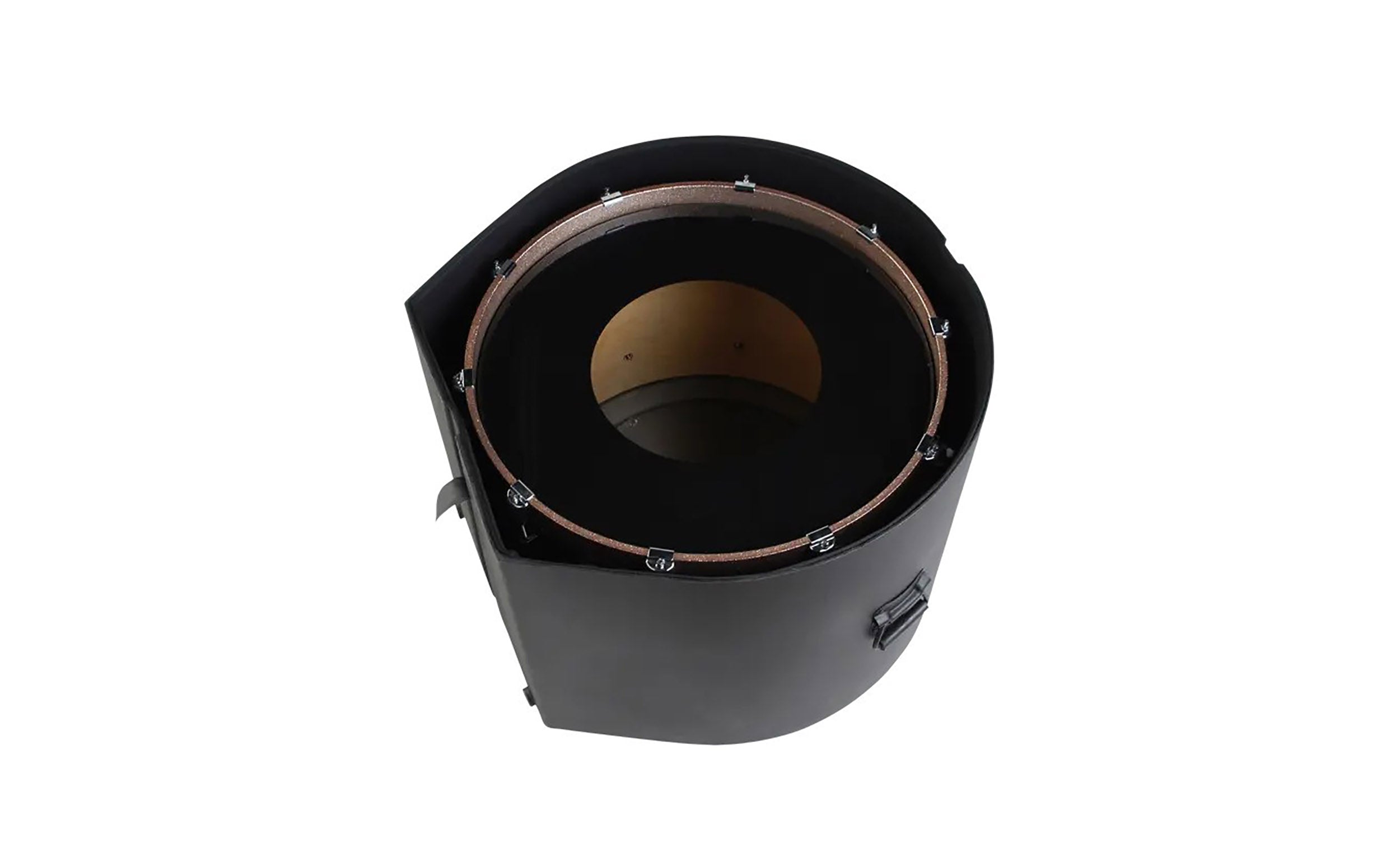 SKB Cases 1SKB-DM1428 Rotational-Molded D-shaped Case for Marching Bass Drum - 14 x 28 Inch by SKB Cases