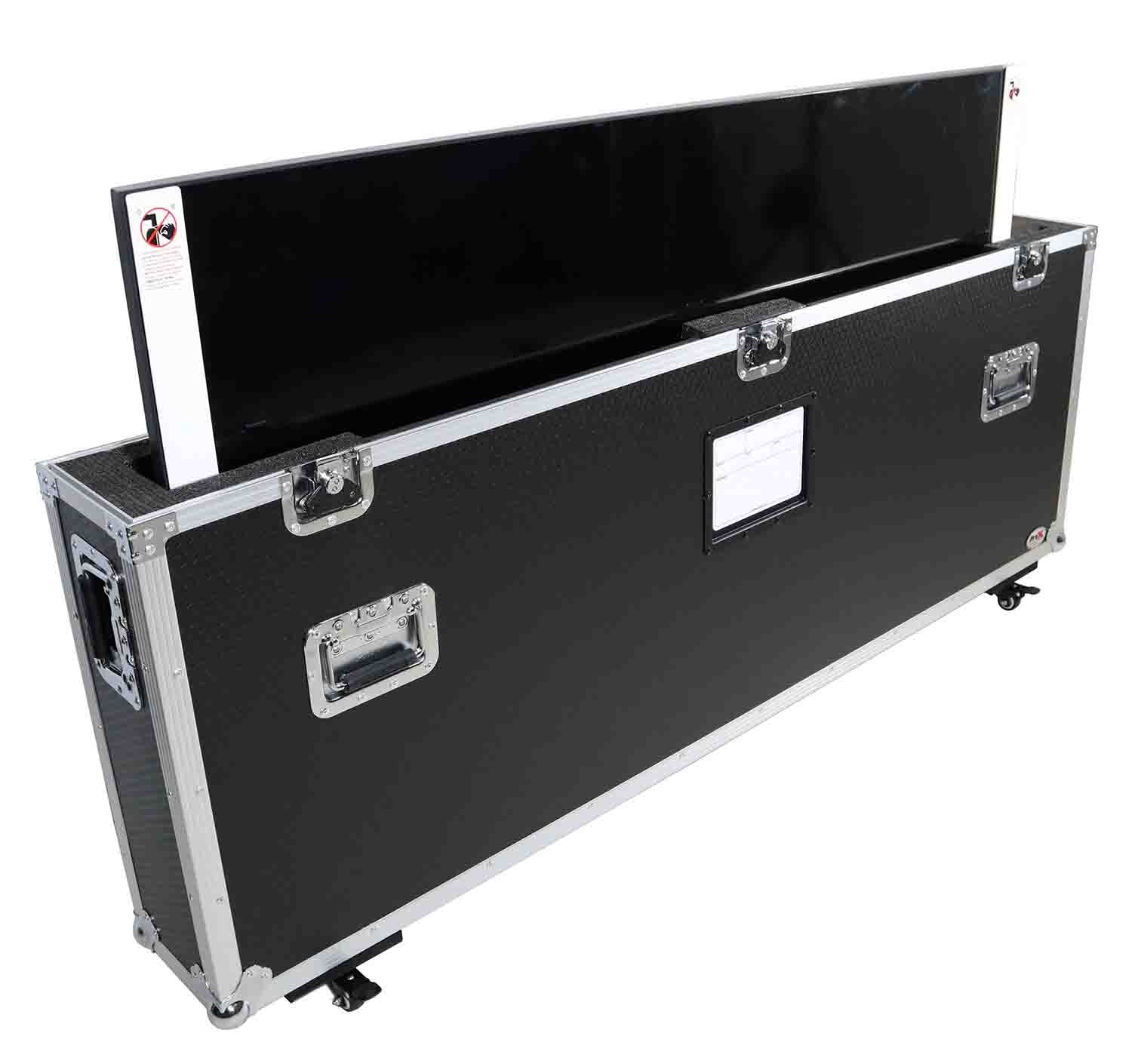 ProX XS-TV7080W ATA Case for Single 70"- 80" Flatscreen TV Monitor Screen with Top Lid by ProX Cases