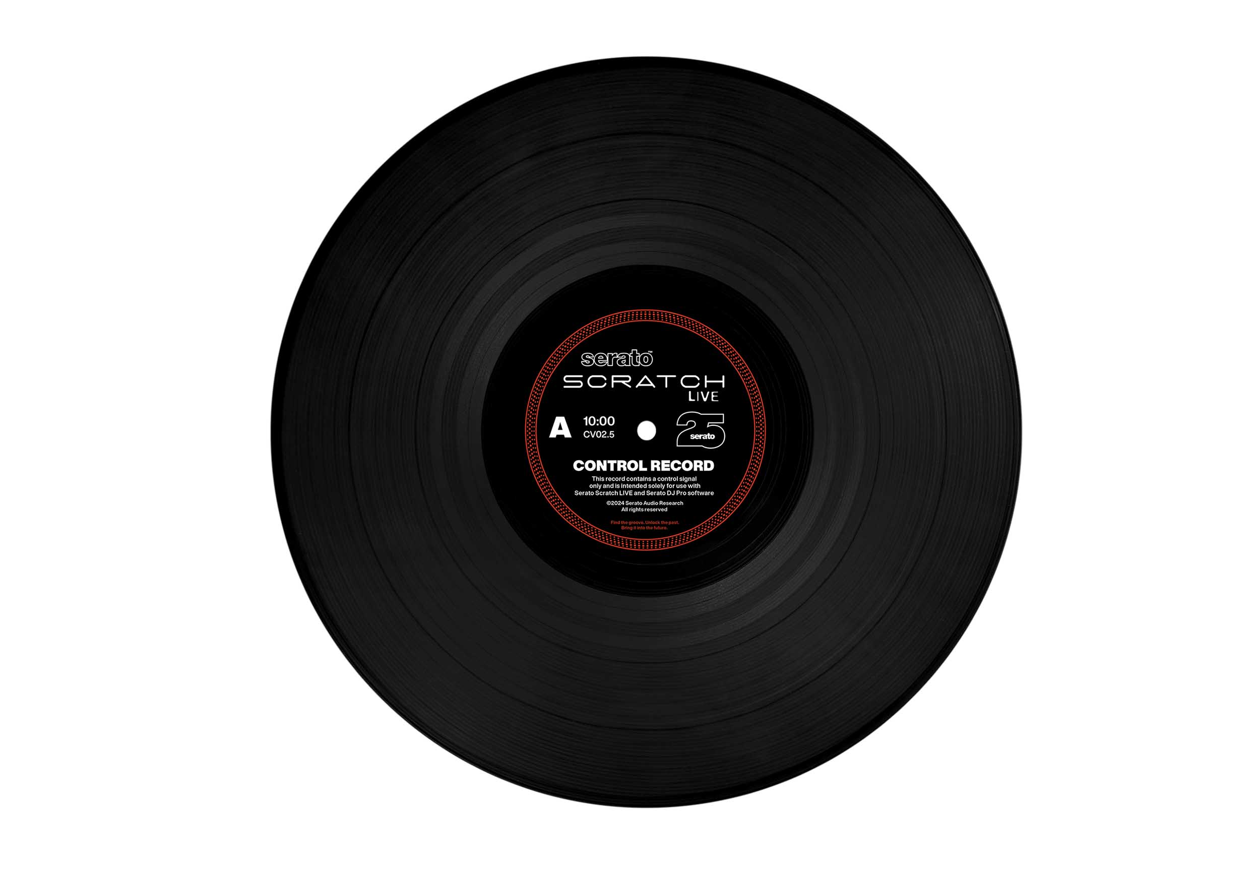 Serato SCV-SP-ANN-25, 25th Anniversary Scratch Live Control Vinyl - Blind Box Color Received Is Random by Serato