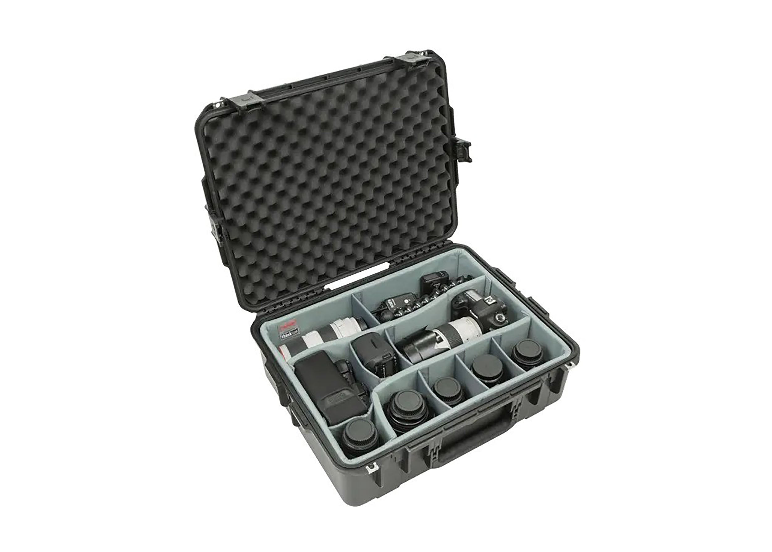 SKB Cases 3i-2217-8DT, iSeries Case with Think Tank Photo Dividers and Lid Organizer - Black by SKB Cases