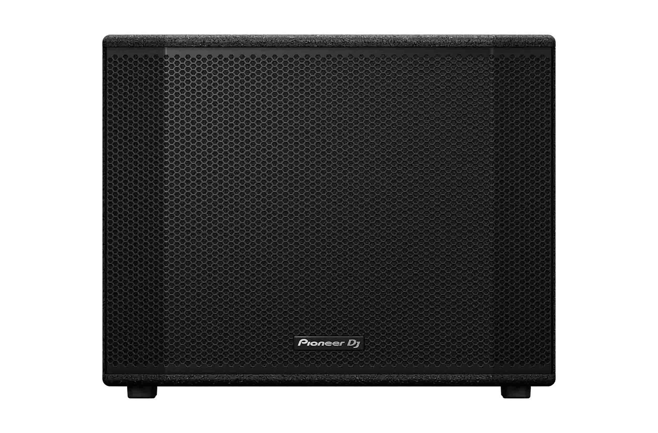 Pioneer DJ XPRS Active Subwoofers Package with Gator ID Speaker Sub Pole with Carry Bag by Pioneer DJ