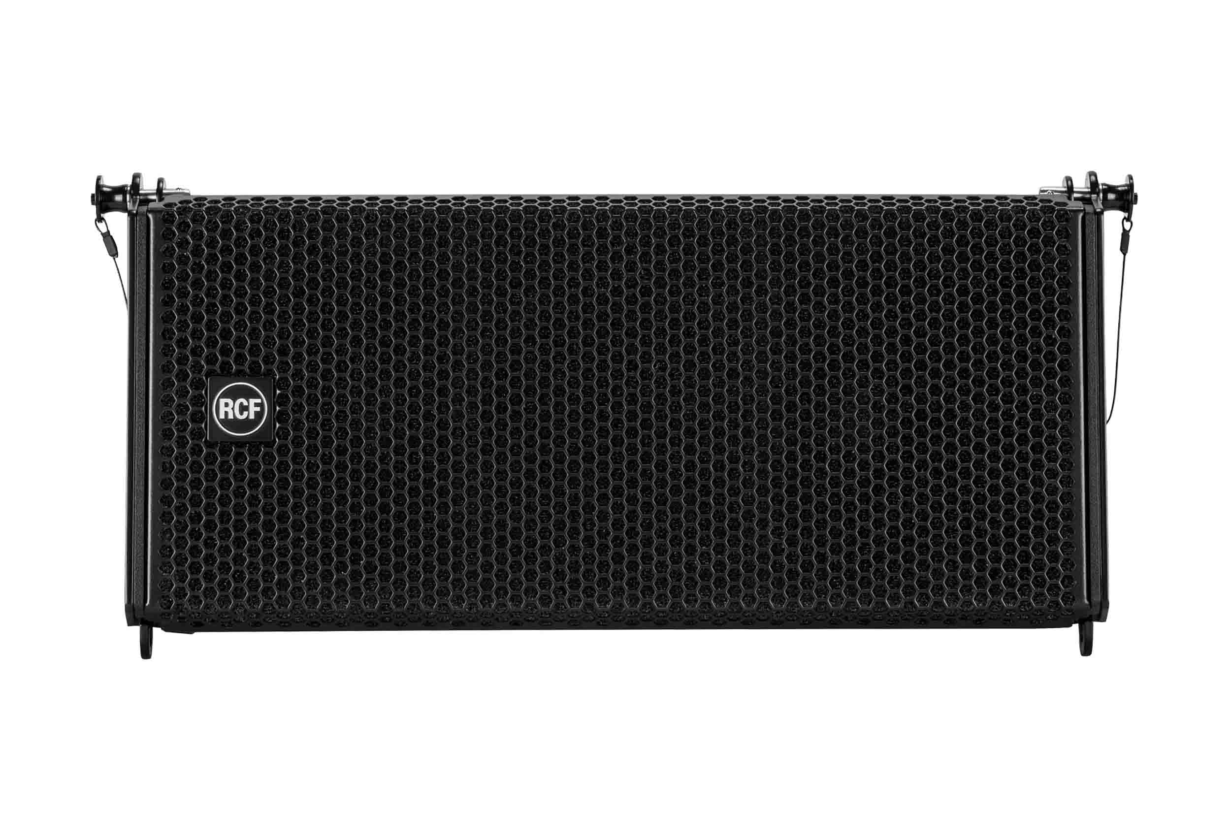 RCF HDL6-A, 1400W Dual 6" Active Line Array Module - Black by RCF