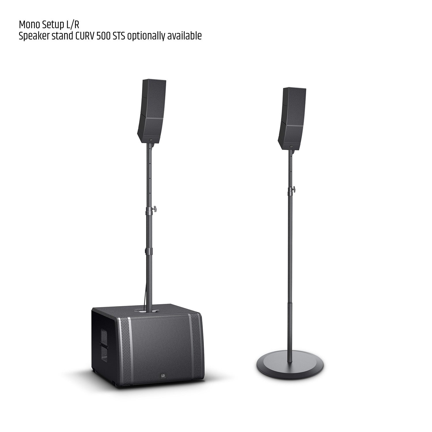 LD Systems CURV 500 TS, Compact Touring Array System by LD Systems