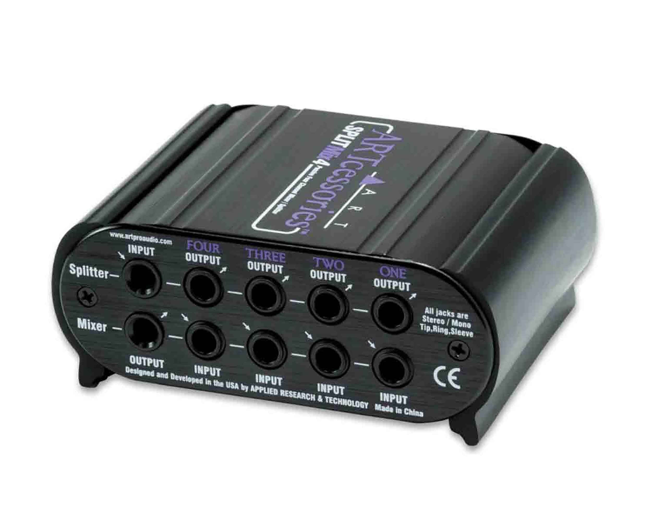 Art SPLITMix4, Four Channel Passive Splitter and Mixer by ART