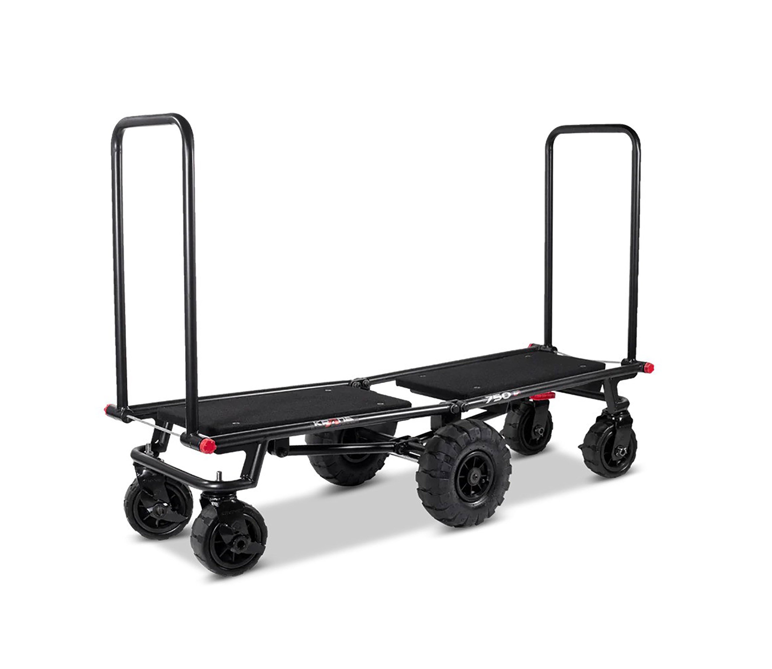 Krane AMG750-AT ALL-TERRAIN Heavy Duty Equipment Cart - Multi-Mode Folding Longbed with 750 lb Capacity by Krane AMG