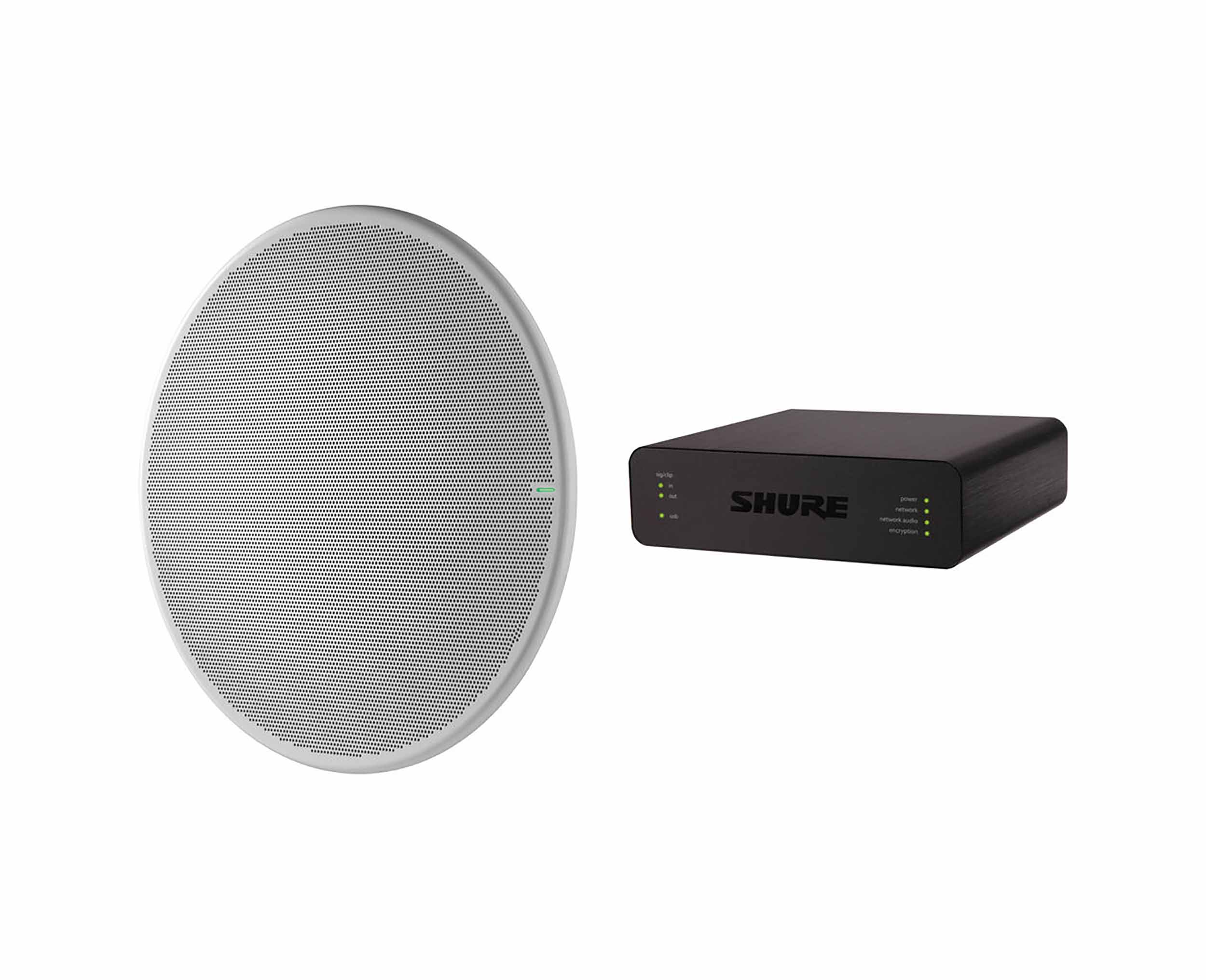 Shure MXA920 Conferencing Room Bundle Includes Premium Ceiling Microphone Array with ANIUSB-MATRIX for Enhanced Audio Conferencing by Shure