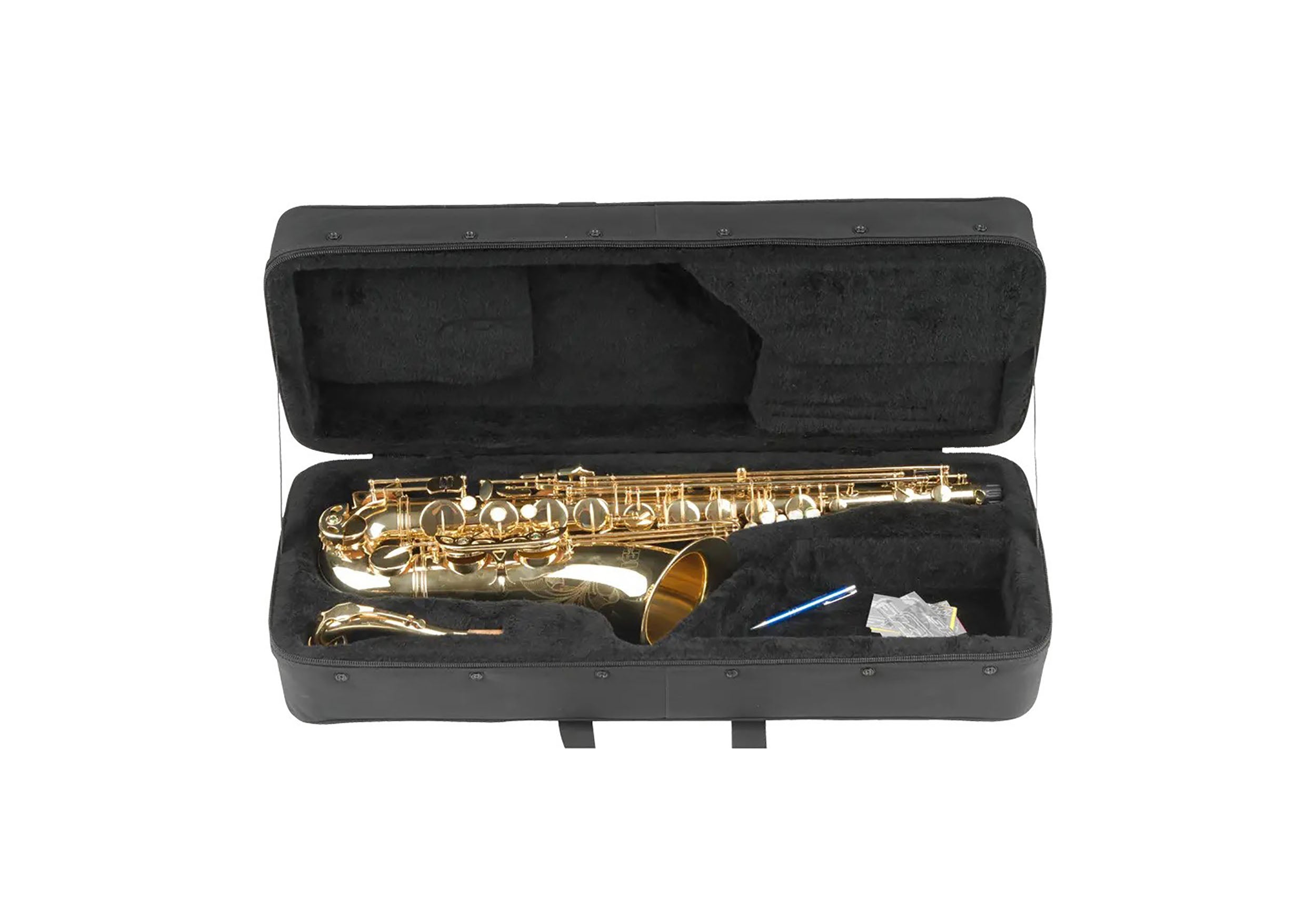 SKB Cases 1SKB-SC350 Rectangular Soft Case for Tenor Saxophone - Black by SKB Cases