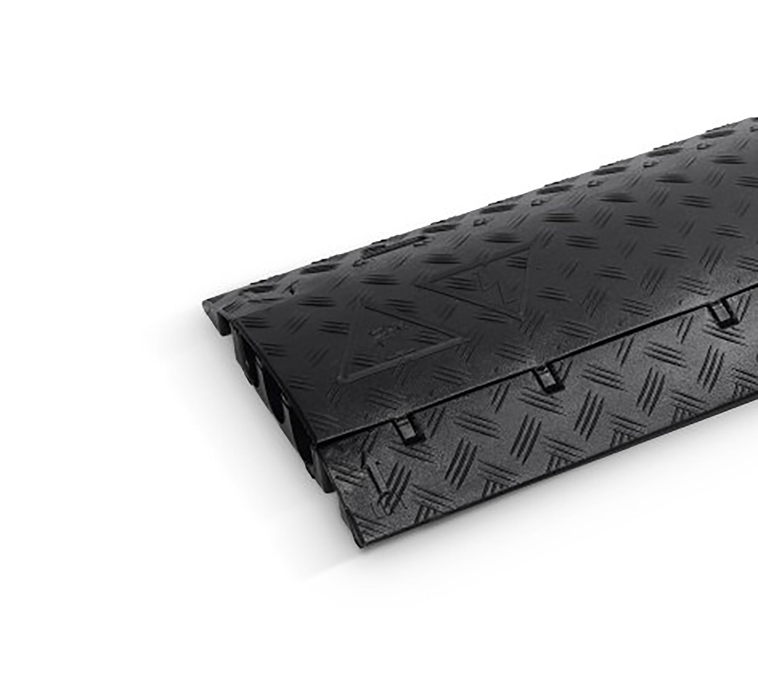 Defender 85200BLK, Medium Duty 3 Channels Cable Protector - Black by Defender