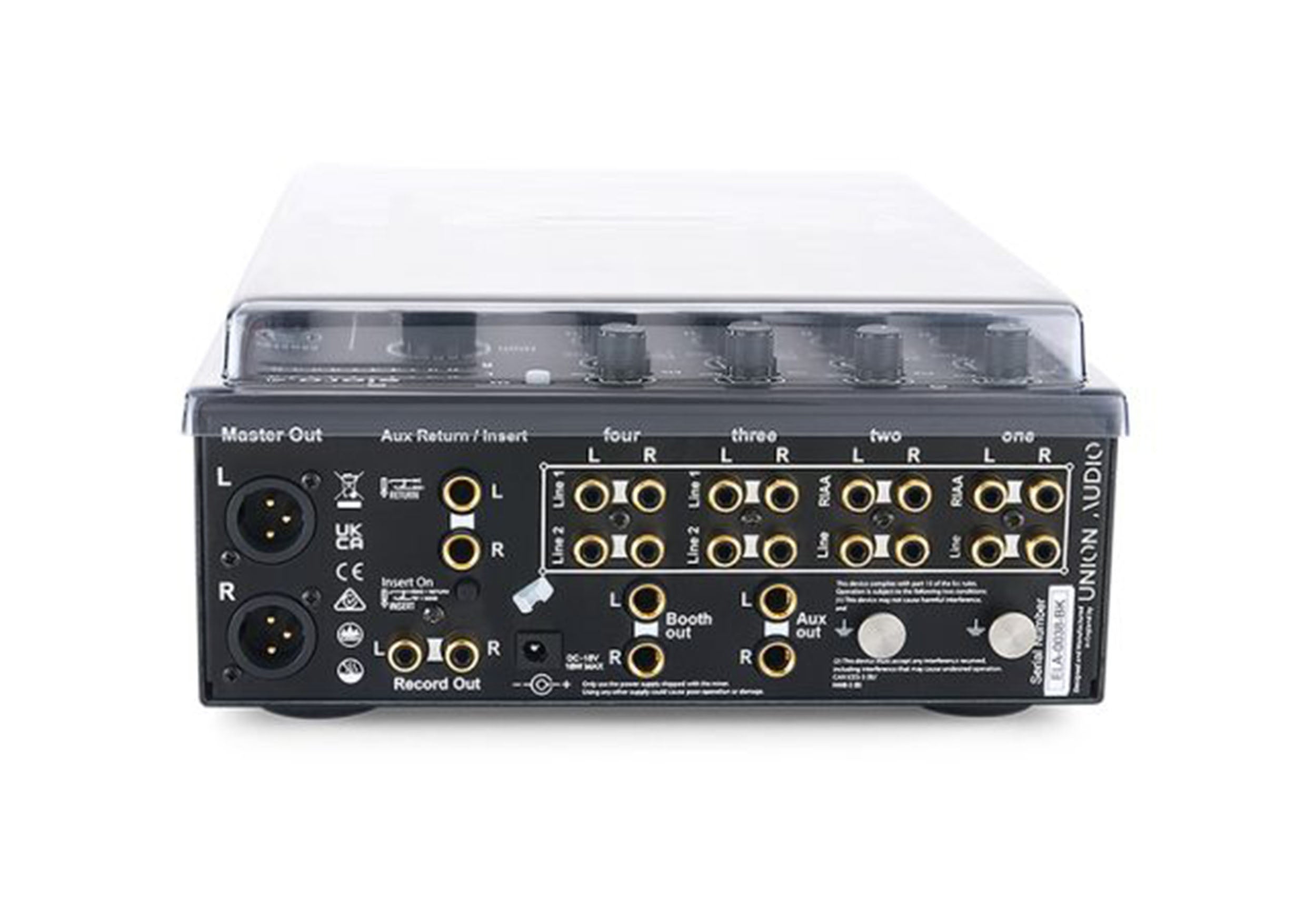 Decksaver DS-PC-ELARA4, Protection Cover for Union Audio Elara.4 by Decksaver