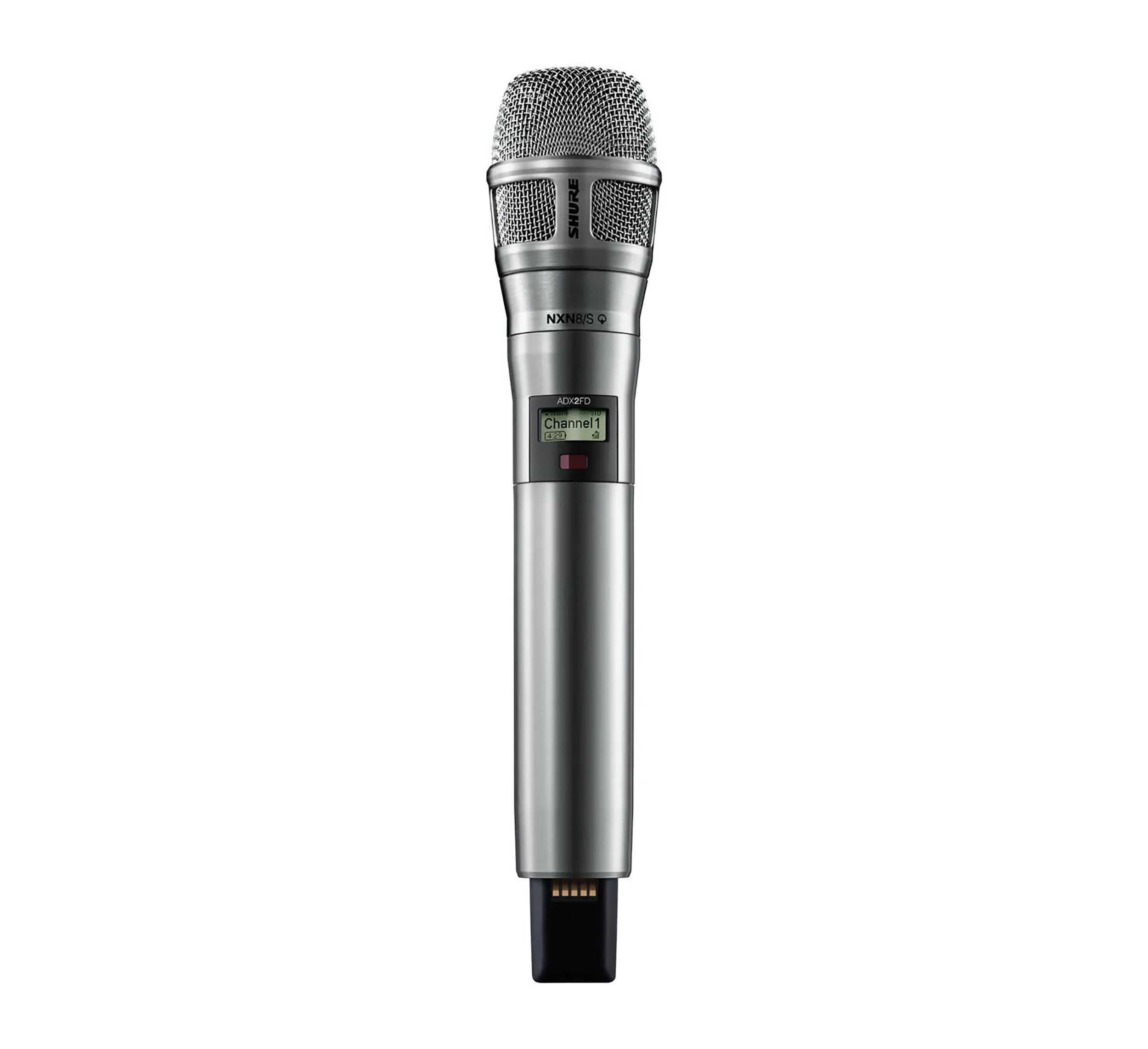 Shure ADX2FD/N8S, Handheld Wireless Microphone Transmitter with Nexadyne 8/S Supercardioid Dynamic Microphone - G57: 470 to 608 + 614 to 616 MHz by Shure