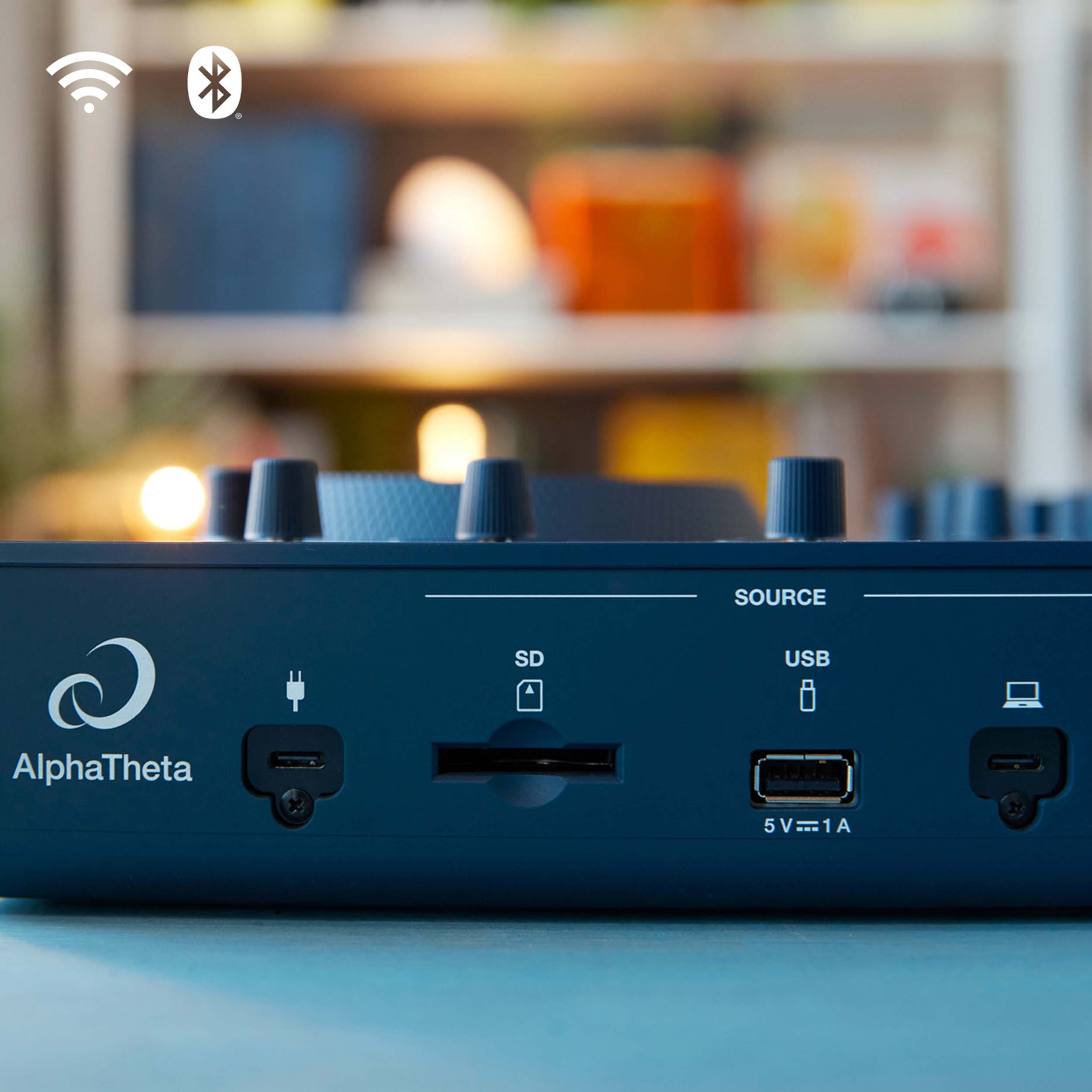 B-Stock: Alpha Theta Omnis-Duo, Portable All-In-One DJ System 2-Ch DJ Controller by Alpha Theta